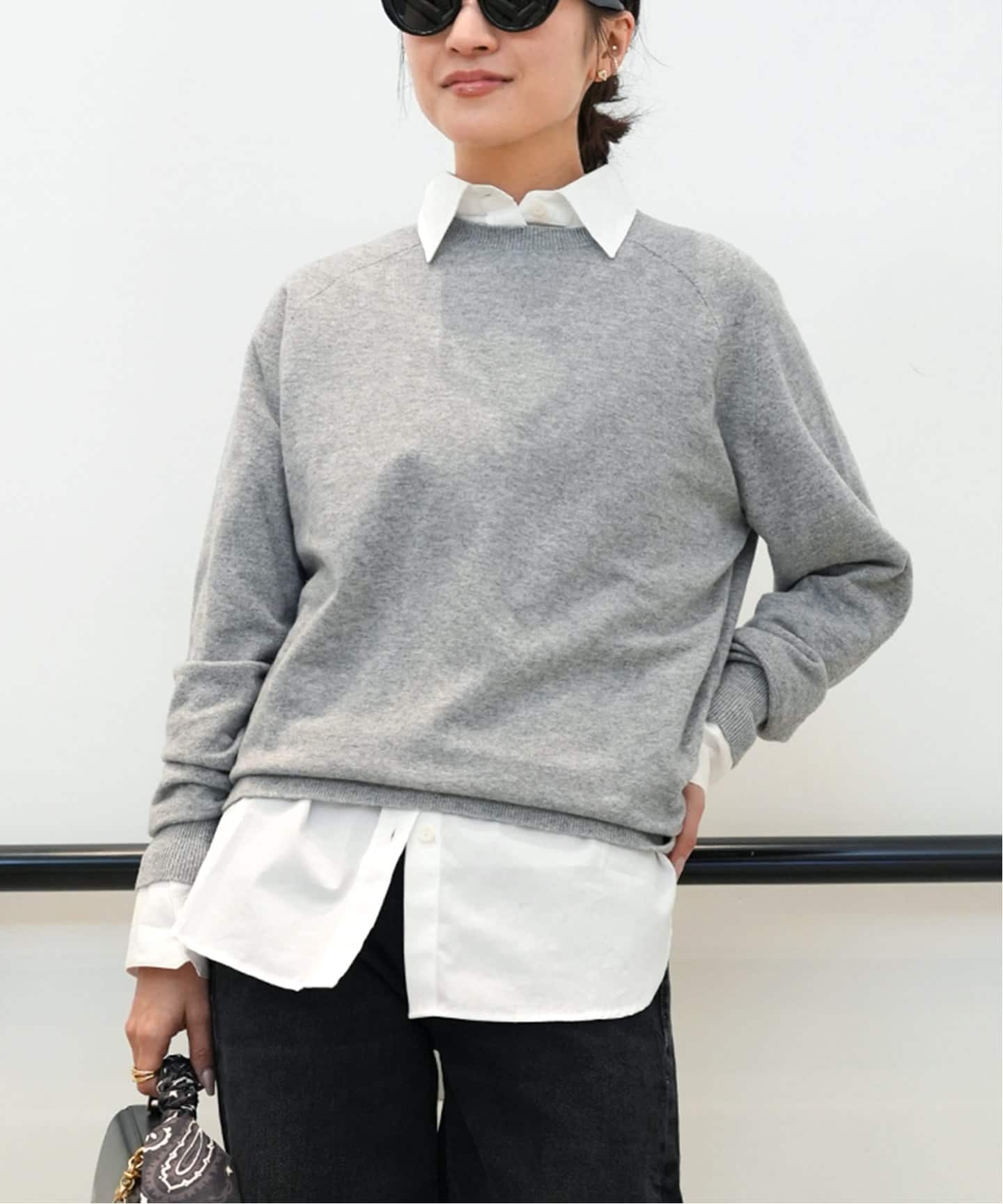 CAPRI クルーネック プルオーバー（ニット／セーター）｜Deuxieme