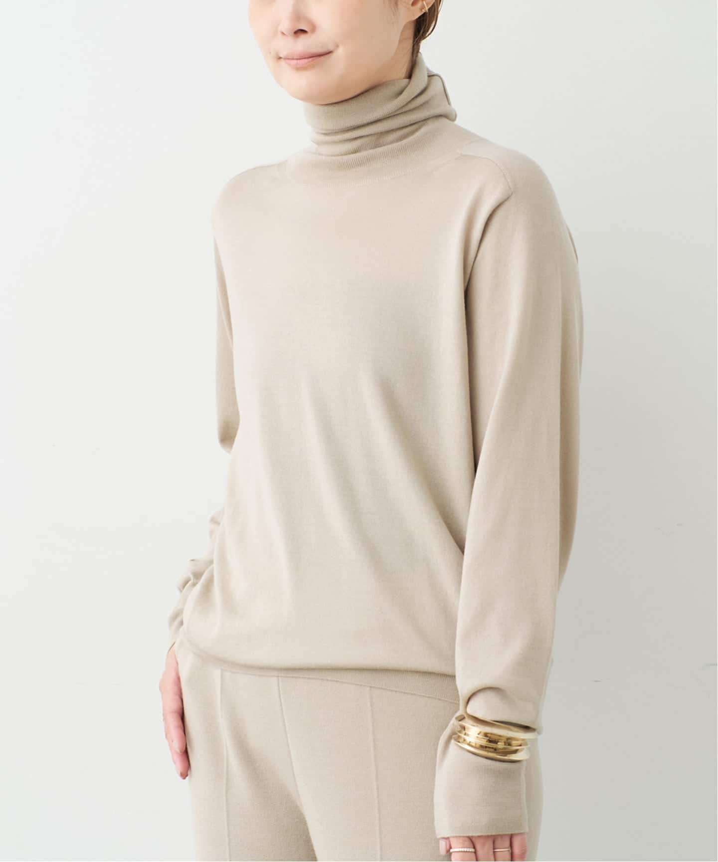 refind タートルネックプルオーバー（ニット／セーター）｜Deuxieme
