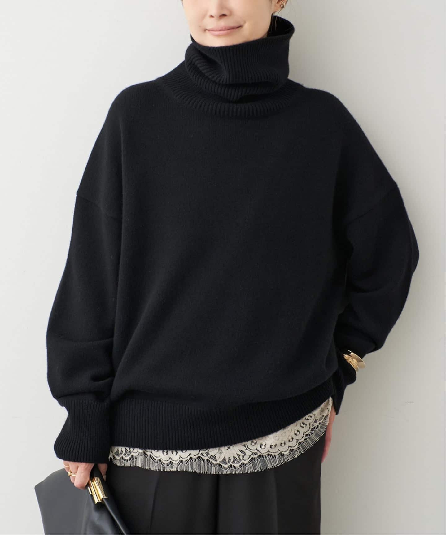 ミドルゲージタートル（ニット／セーター）｜Deuxieme Classe