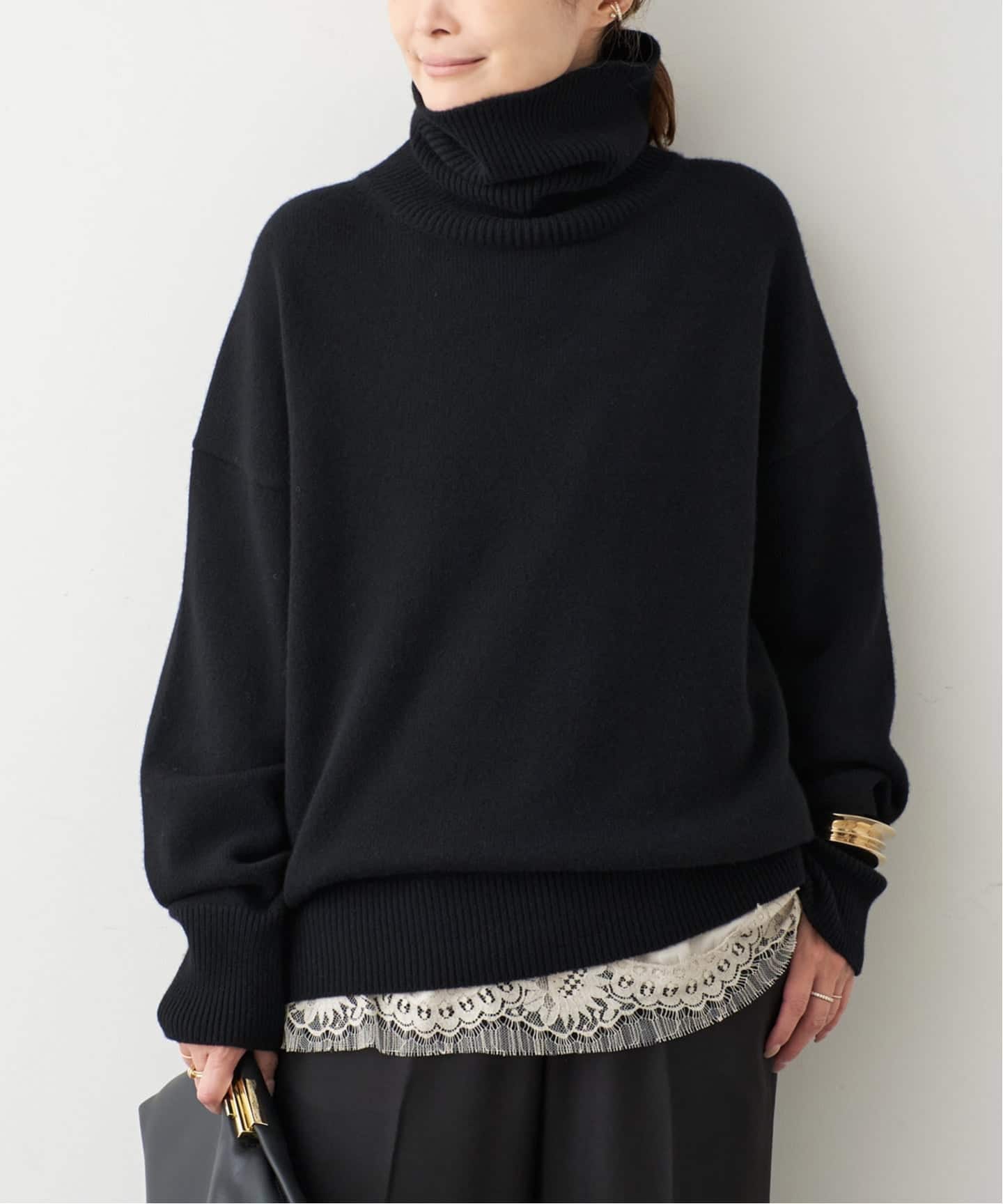 ミドルゲージタートル（ニット／セーター）｜Deuxieme Classe