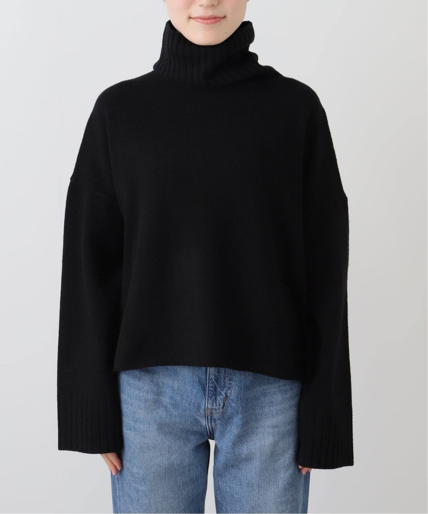 追加 *Cropped タートルネック ニット（ニット／セーター）｜Deuxieme