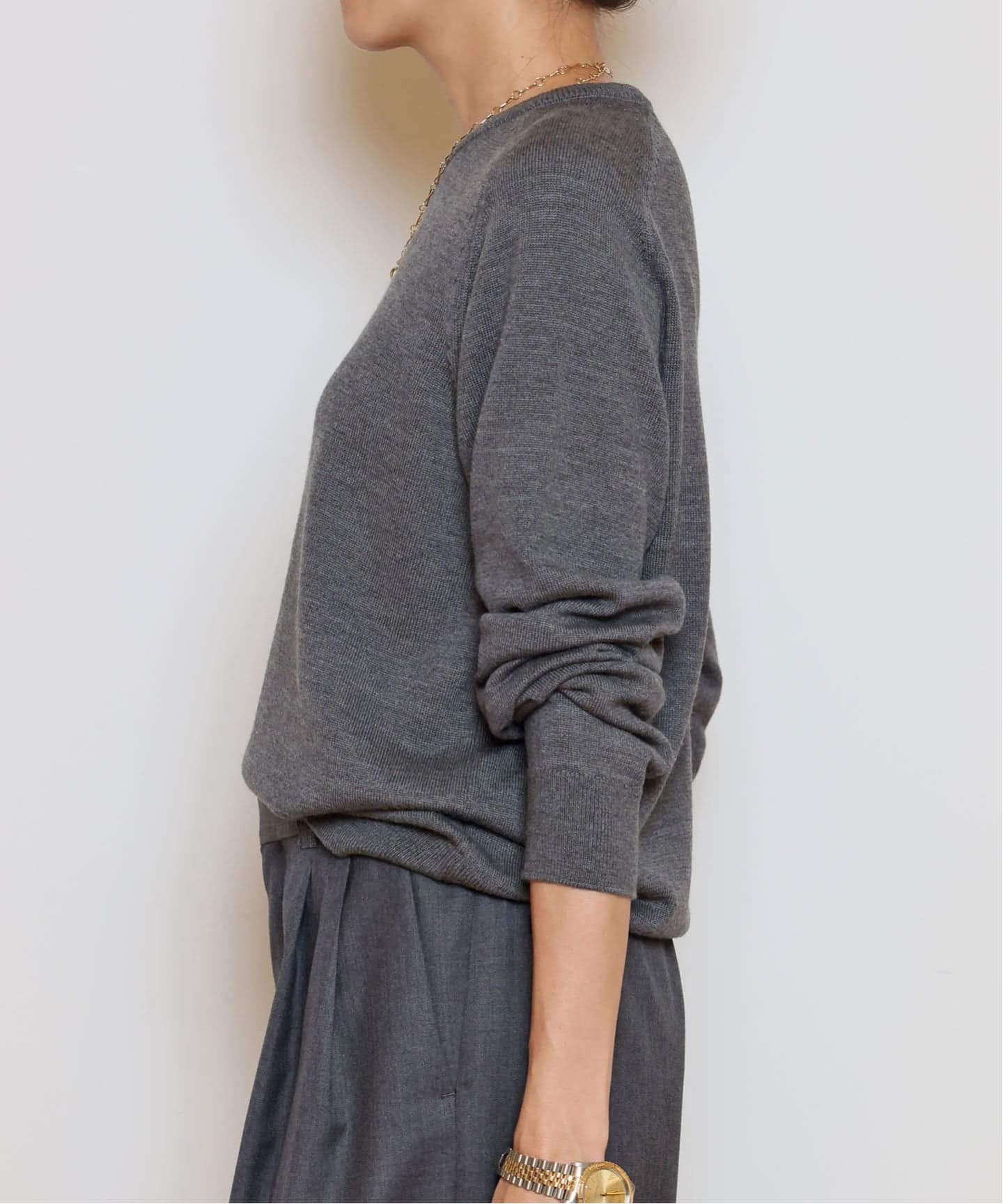 WISH クルーネックプルオーバー（ニット／セーター）｜MUSE de