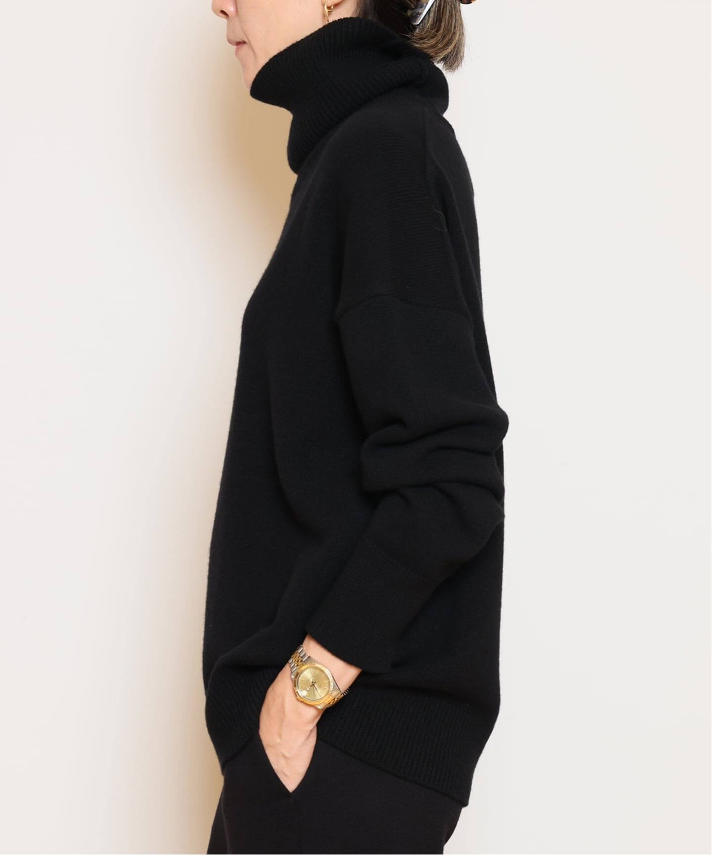 ミドルゲージタートルニット（ニット／セーター）｜MUSE de Deuxieme