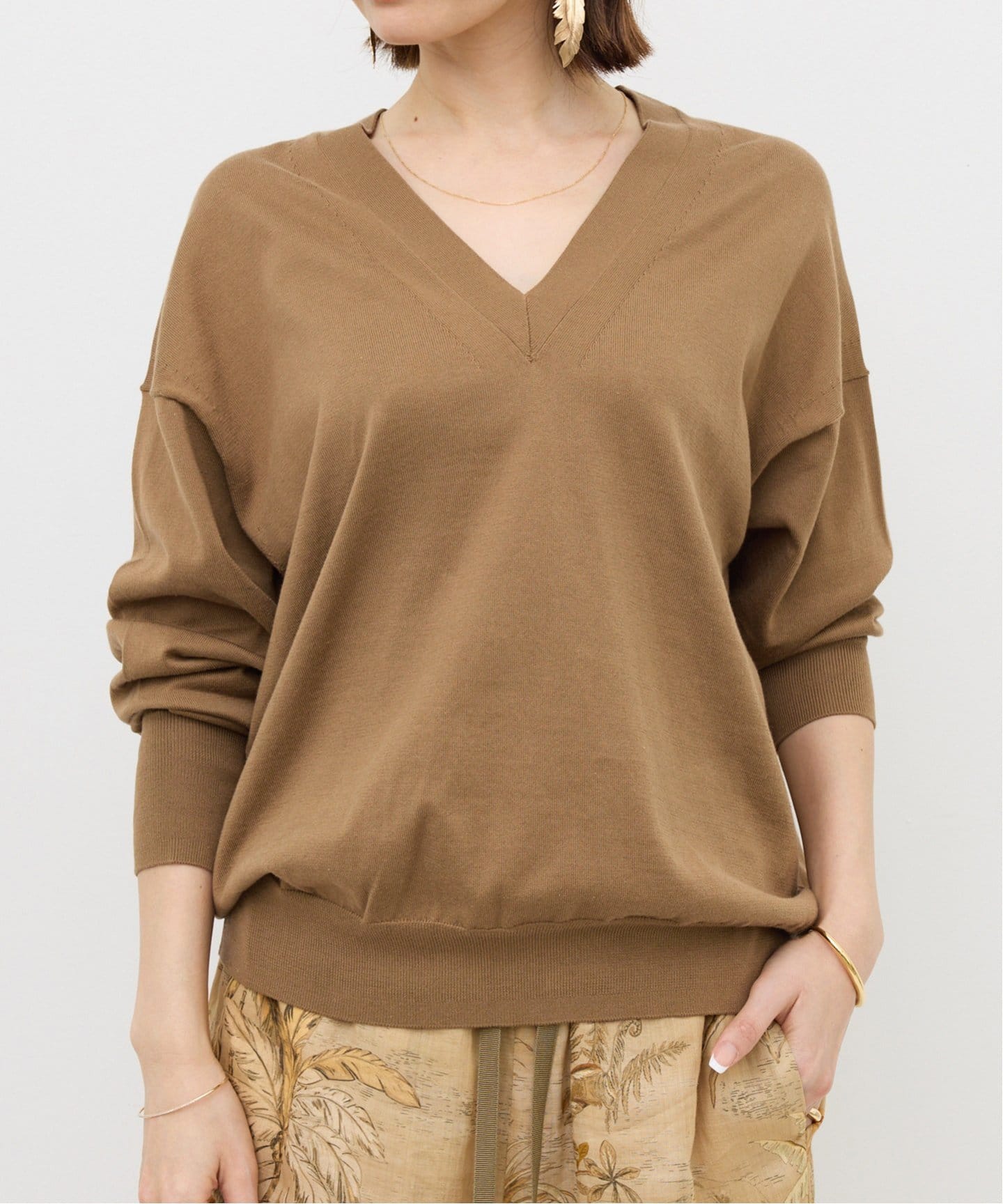 BASIC V PULLOVER（ニット／セーター）｜L'Appartement（アパルトモン