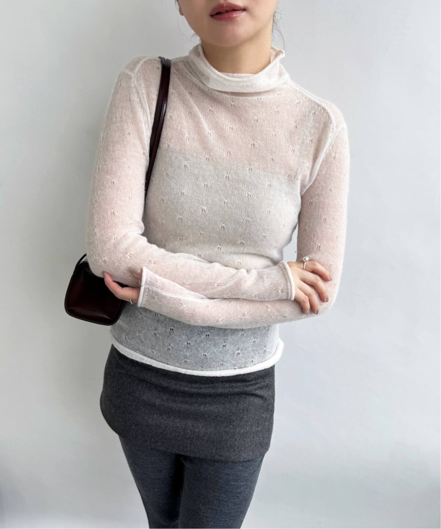 angielala LULU アイレット ニット（ニット／セーター）｜EDIT.FOR