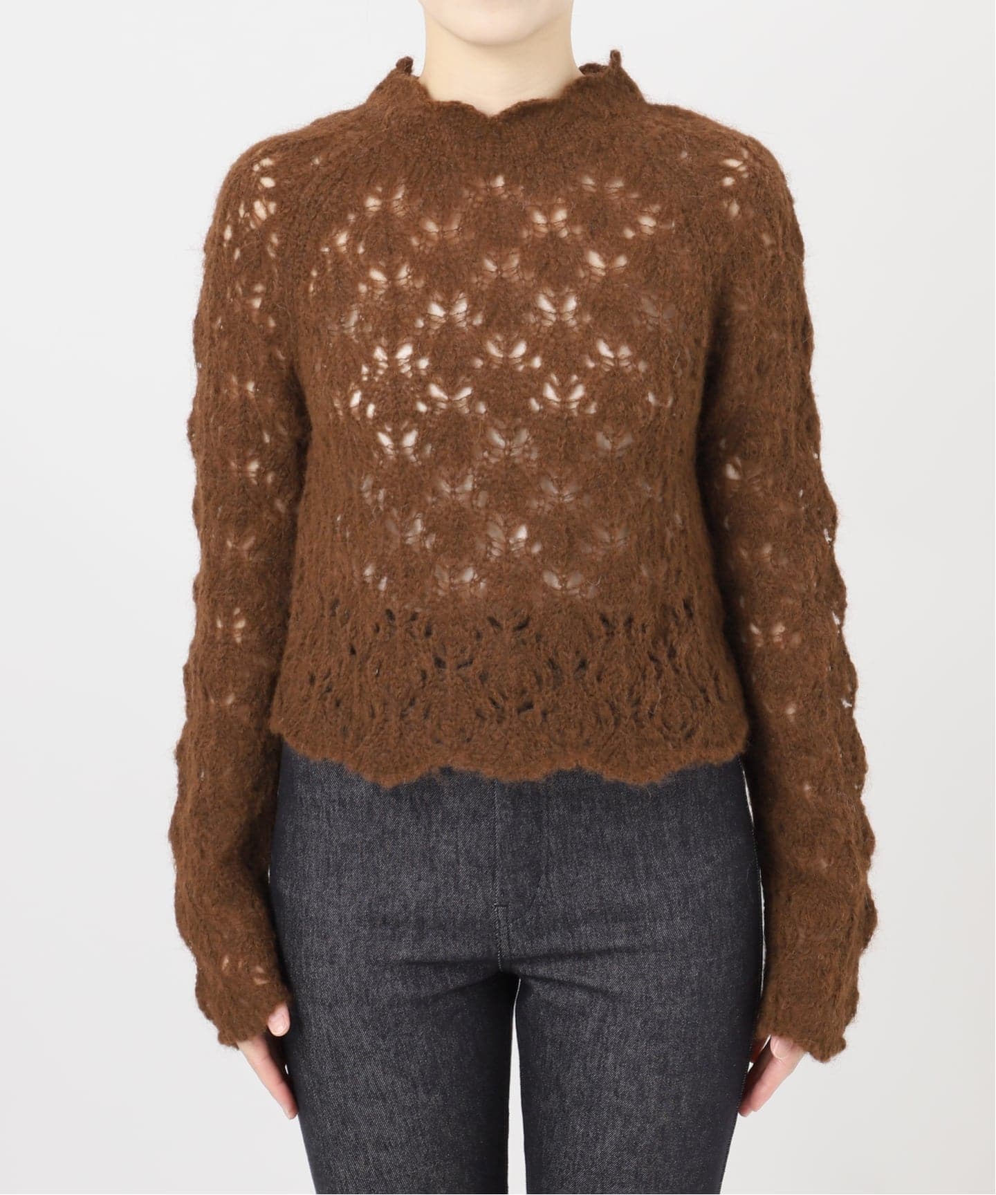 AYNI/アイニ】シアーニット（ニット／セーター）｜EDIT.FOR LULU