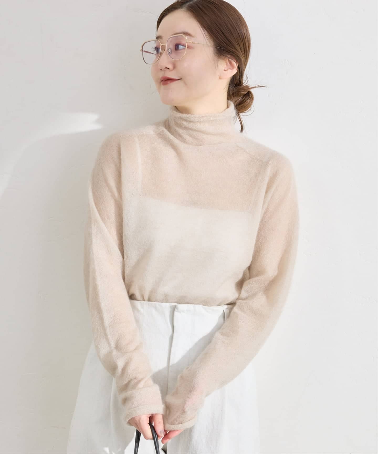 追加》SUPER Kid MIX モヘアシアープルオーバー（ニット／セーター