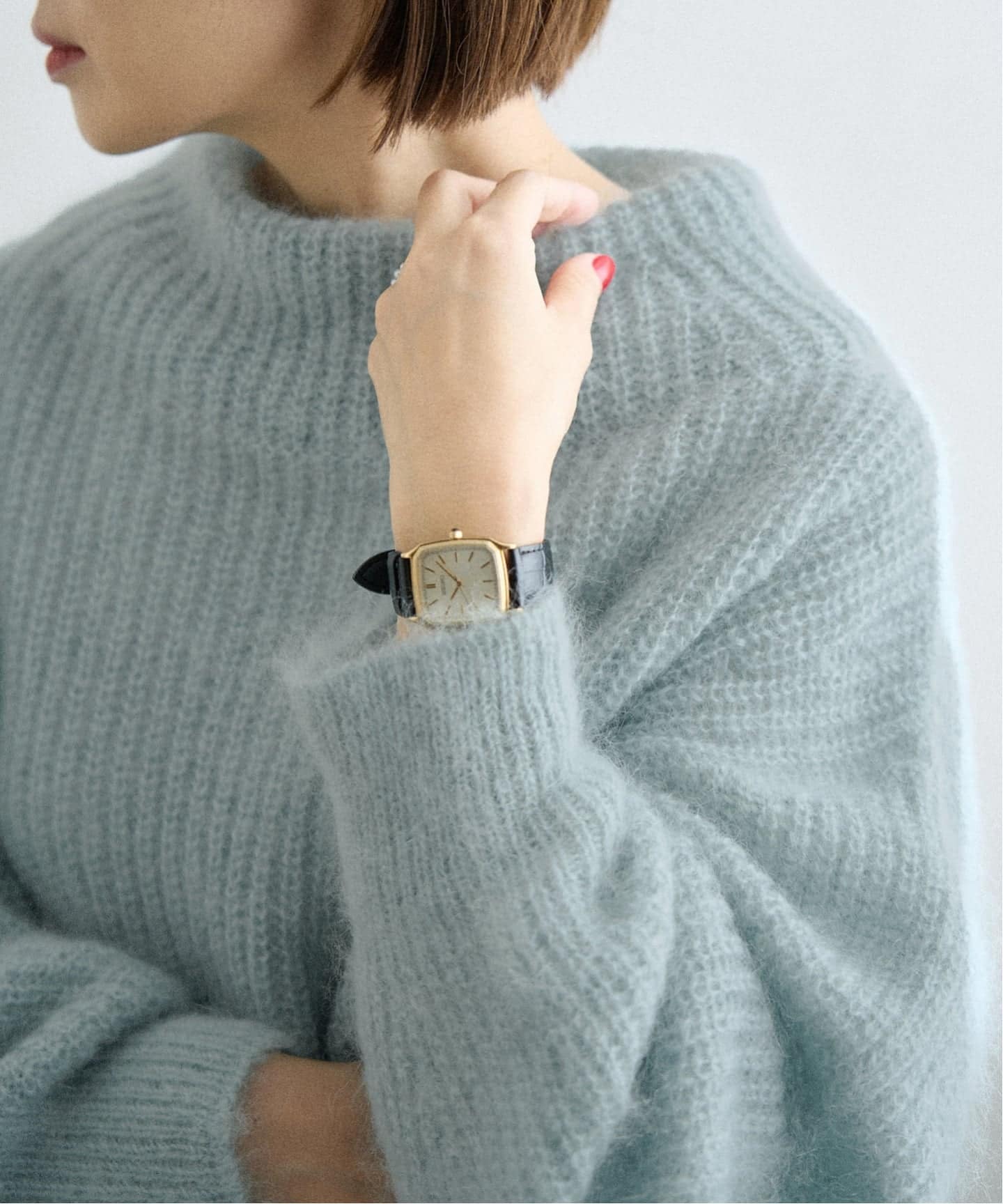 キッドモヘヤミックス 片畦プルオーバー（ニット／セーター）｜IENA