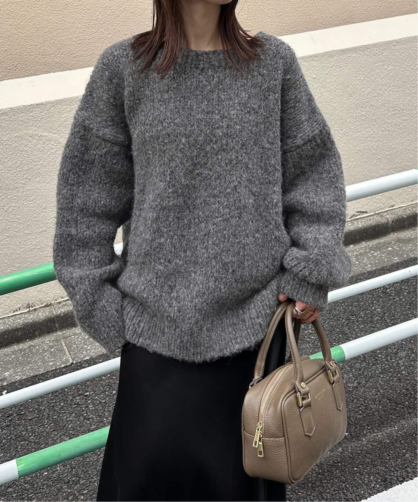 81BRANCA/ハチイチブランカ SLOBE別注 ペルーニット（ニット／セーター