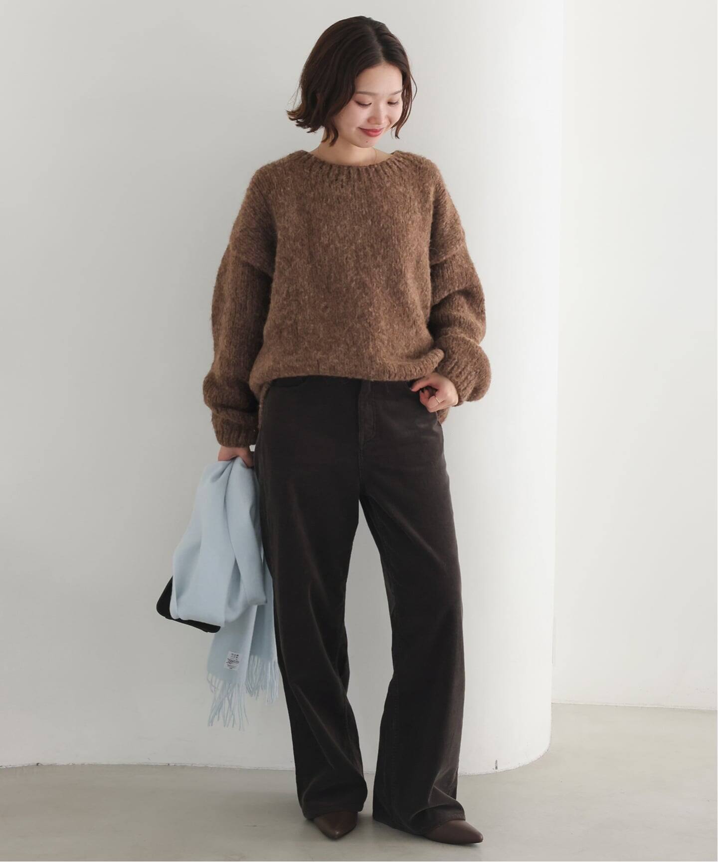 81BRANCA/ハチイチブランカ SLOBE別注 ペルーニット（ニット／セーター