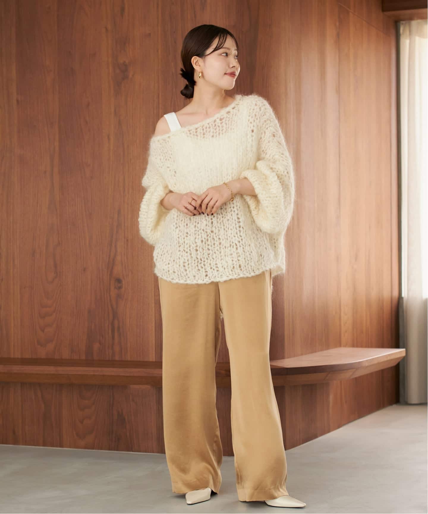 追加》HAND KNIT ジャンボタム プルオーバー（ニット／セーター