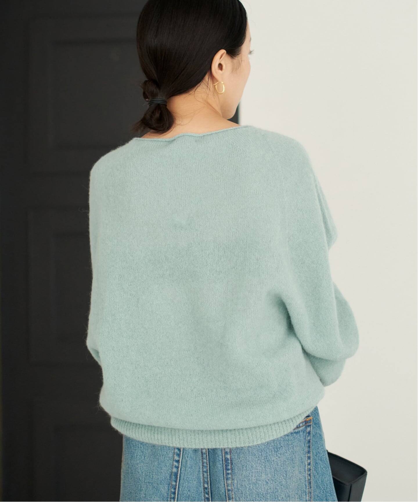 追加》Baby Alpaca ラグラン プルオーバー（ニット／セーター）｜Plage