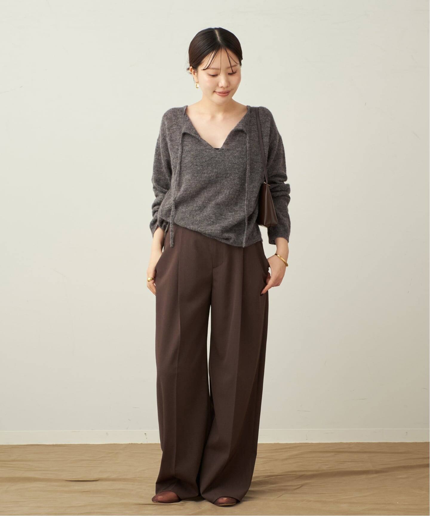 アルパカMix STRING ニット（ニット／セーター）｜Plage（プラージュ