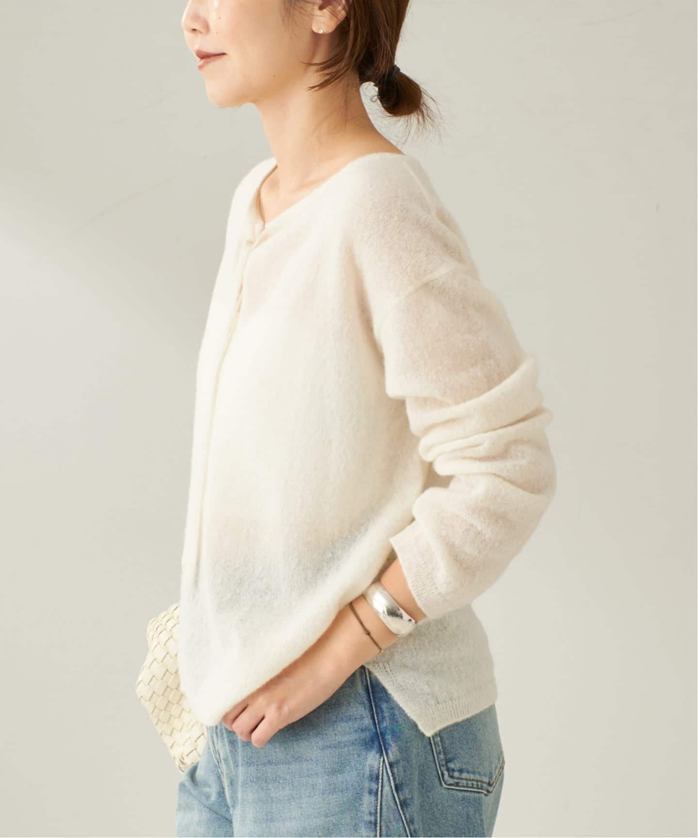 アルパカMix STRING ニット（ニット／セーター）｜Plage（プラージュ