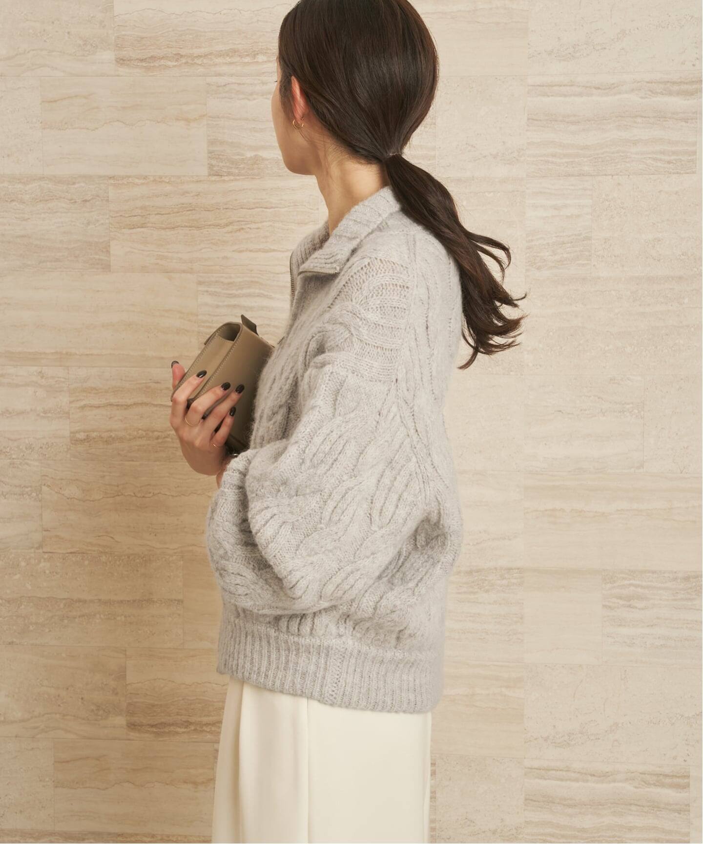 les Tendre alan zip UP ニット（ニット／セーター）｜Plage