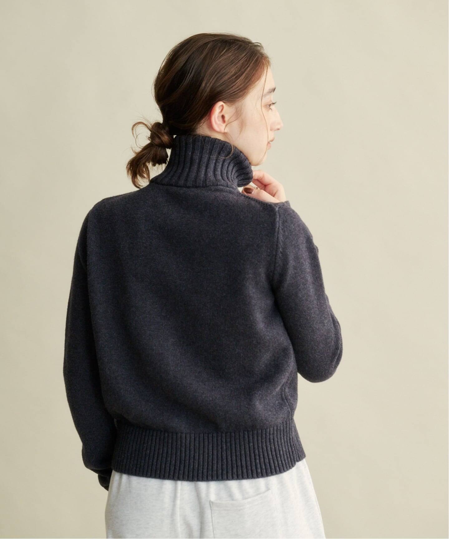 todayful Compact Zip Knit 試着のみ 新品/自宅試着のみ】TODAYFUL