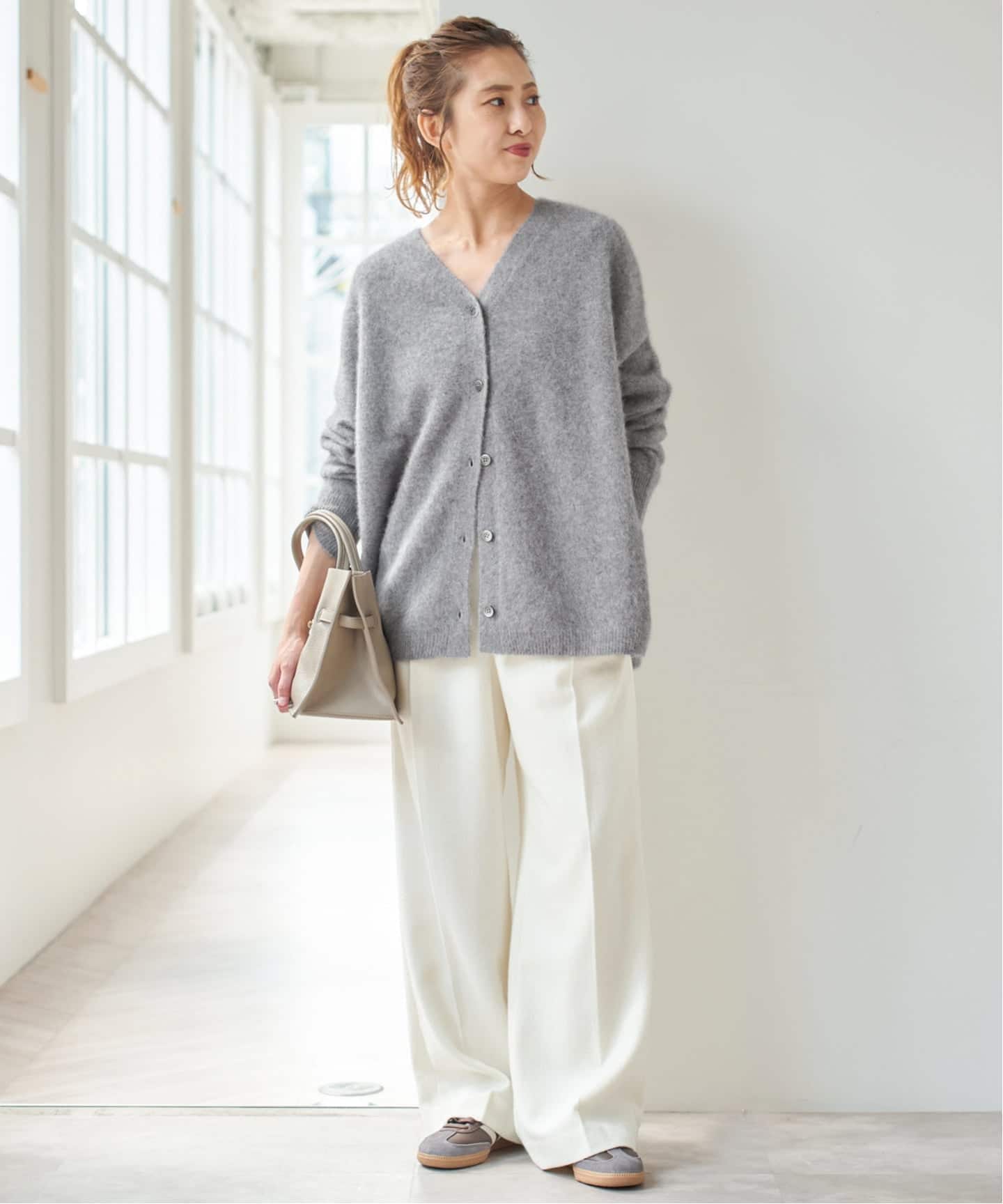 フォックスウールミックス2WAYカーディガン（カーディガン）｜Spick