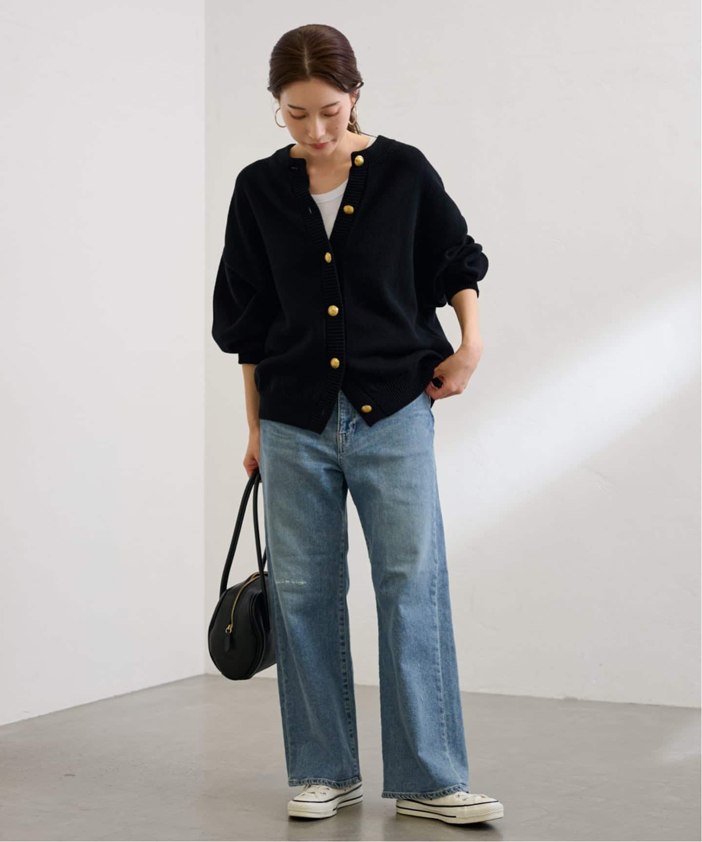 ≪WEB限定追加≫メタルボタン2WAYカーディガン（カーディガン