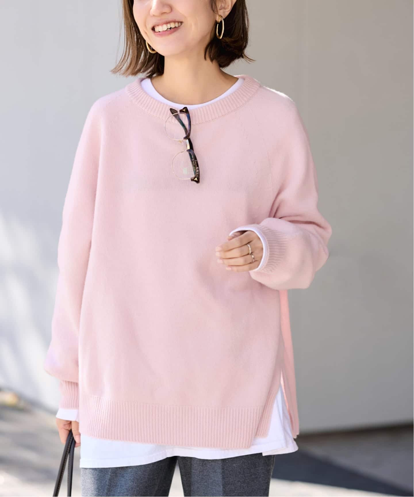 ≪追加≫ラグランスリーブ ワイドプルオーバー 3（ニット／セーター