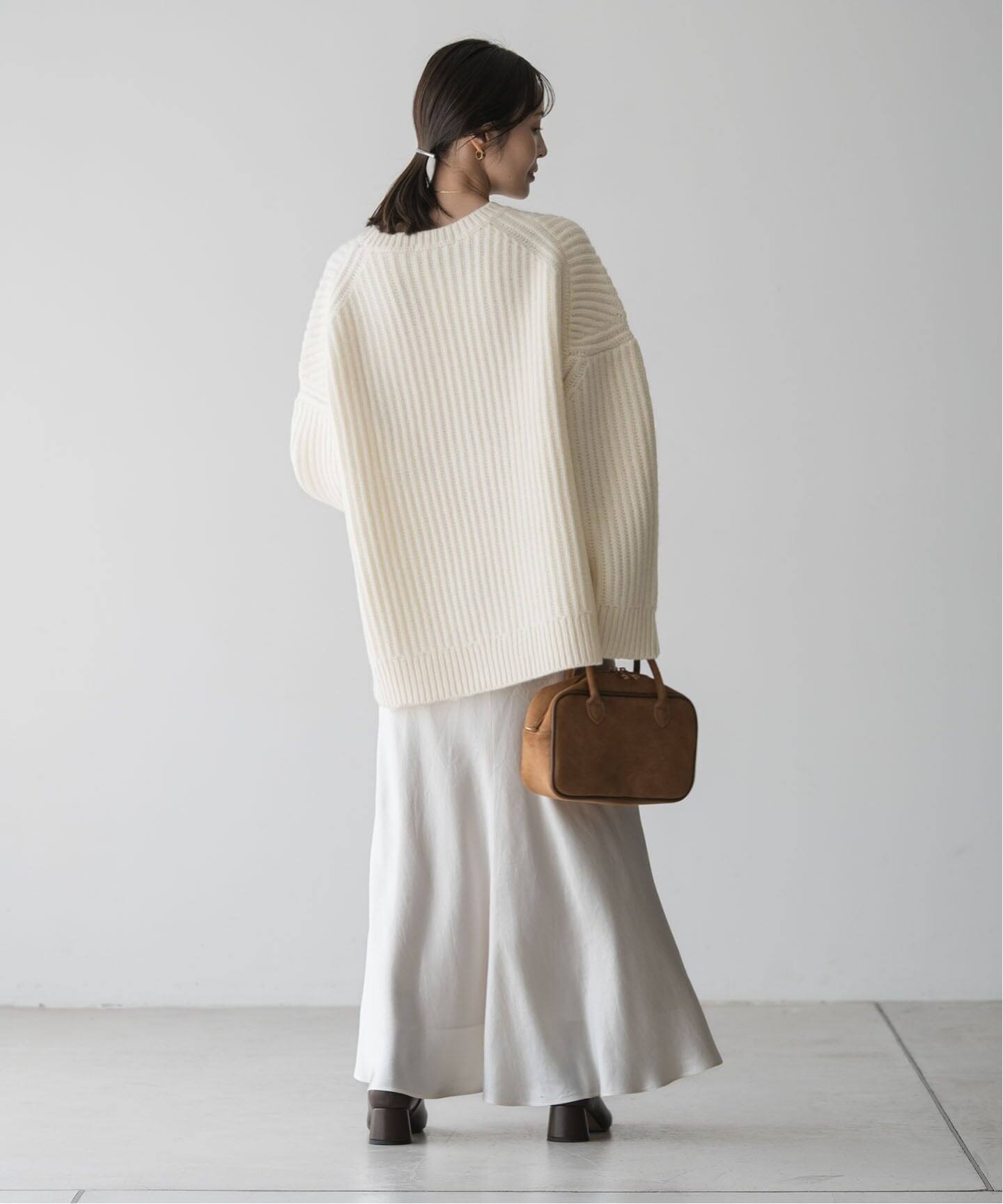 片畦ビッグニット（ニット／セーター）｜NOBLE（ノーブル）の通販