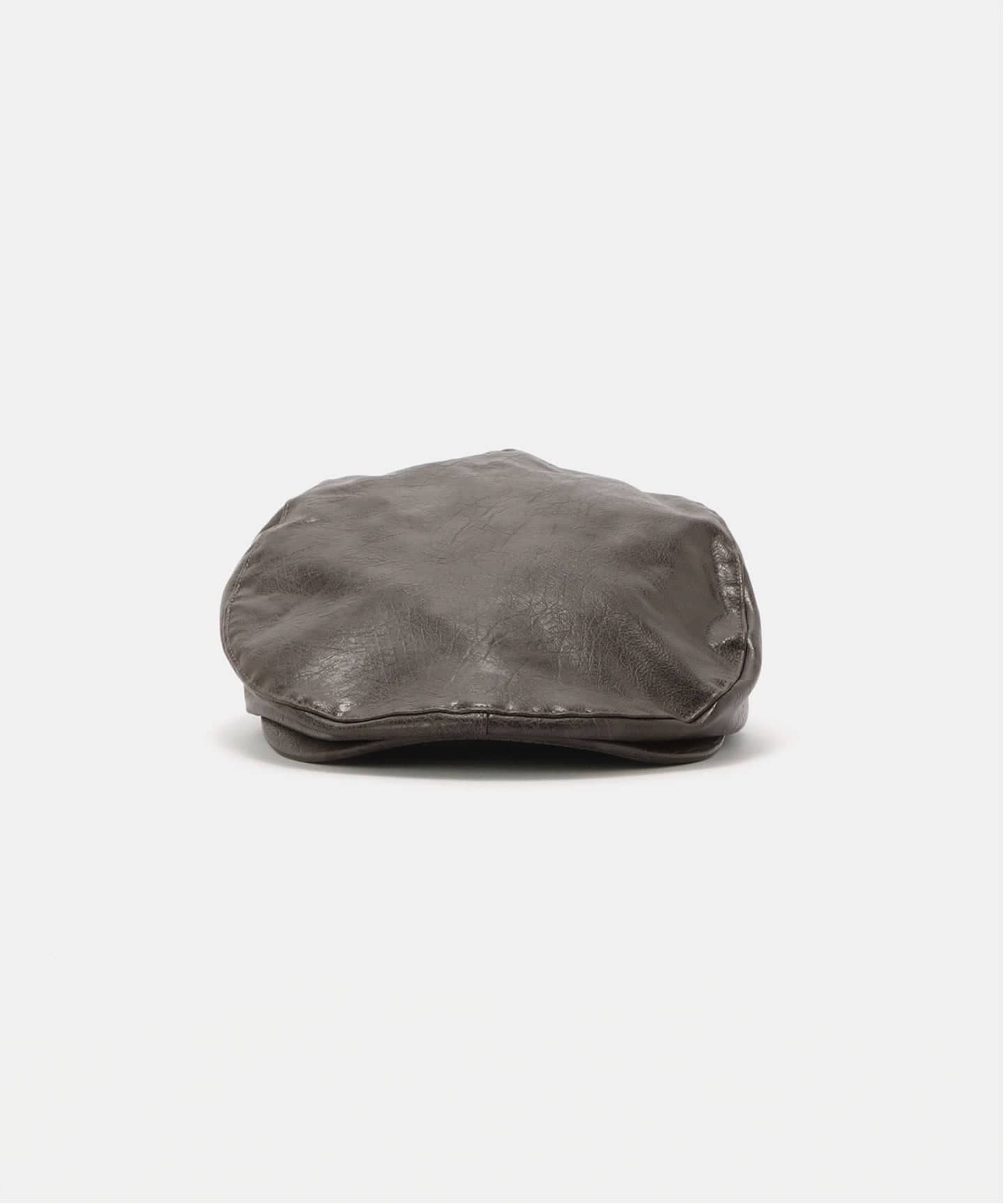 AWESOME NEEDS / オーサムニーズ】 CLASSIC HUNTING CAP_LEATHER