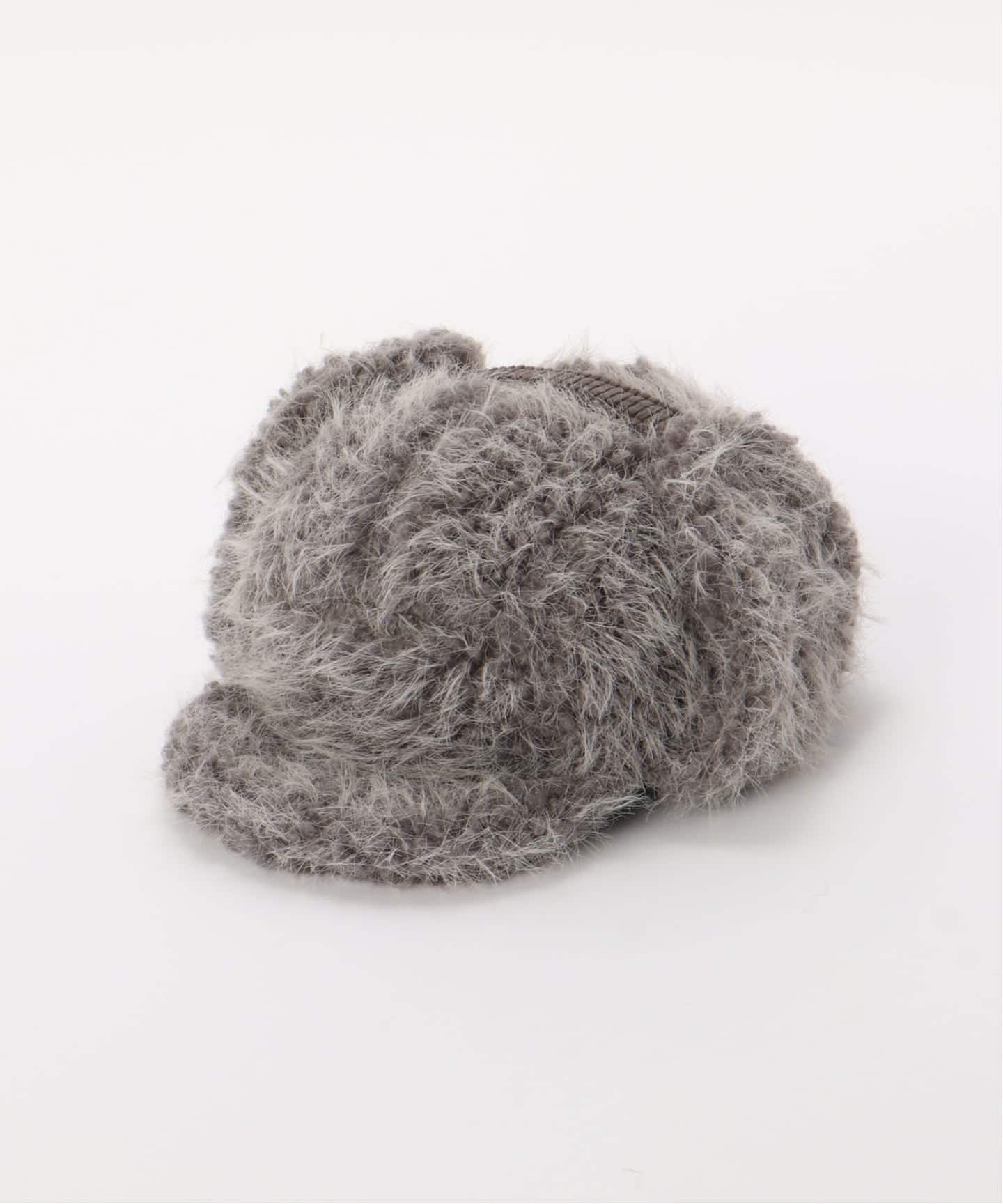 AWESOME NEEDS / オーサムニーズ】 FUR TRAPPER CAP_FLUFFY（キャップ