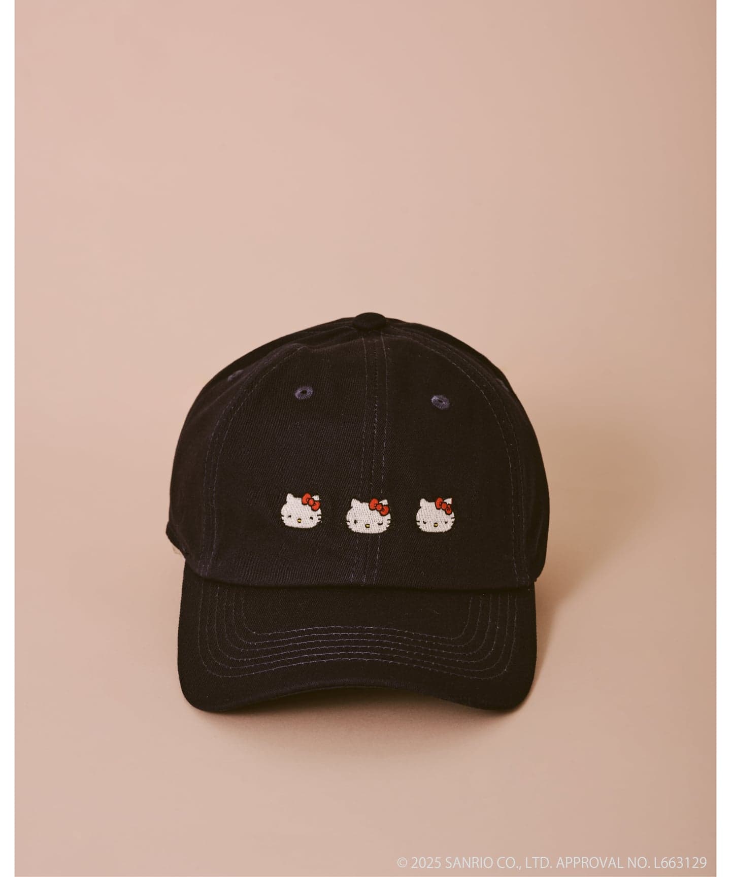 HELLO KITTY / ハローキティ 三連ハローキティキャップ（キャップ