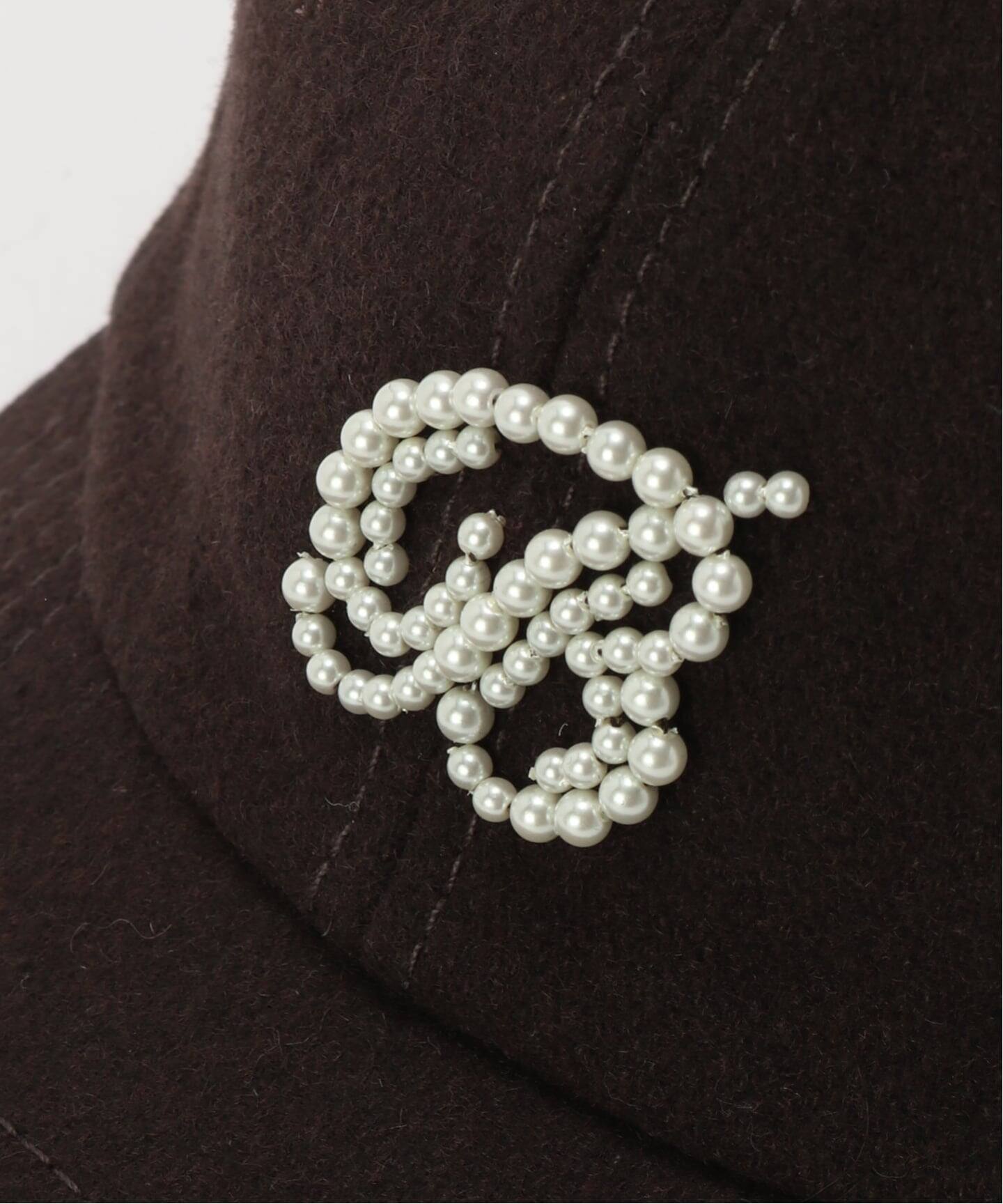 MADISONBLUE/マディソンブルー CAP PEARL BEADS MB254-9 003（キャップ