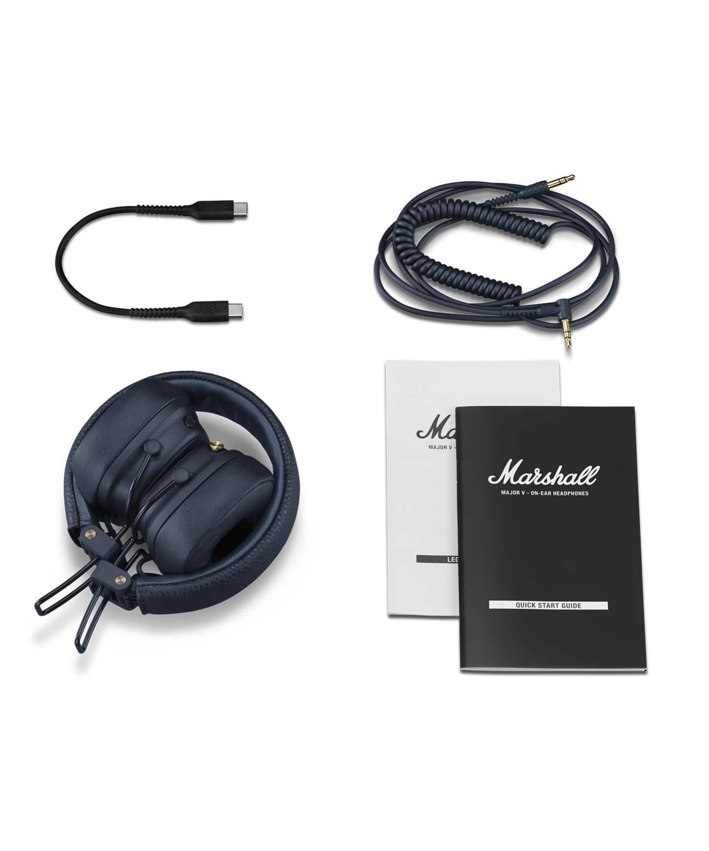☆【Marshall/マーシャル】MAJOR5 BLUE ワイヤレス ヘッドフォン（家電
