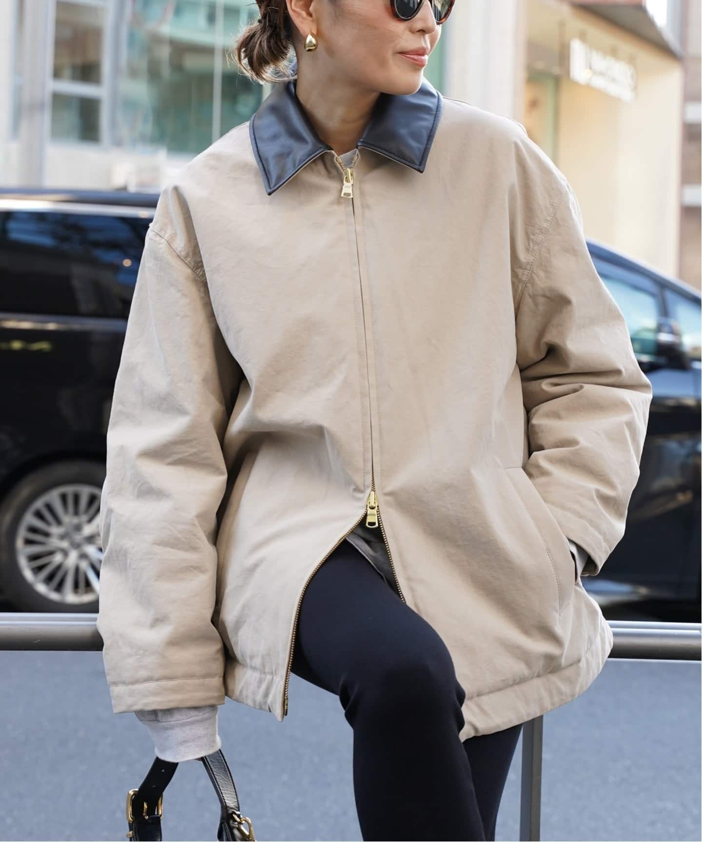 CALUX/キャラクス】ZIP UP ジャケット（その他ブルゾン／アウター