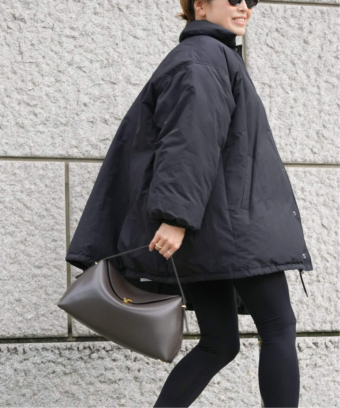 CALUX/キャラクス】PUFFER COACH JACKET（ダウンジャケット