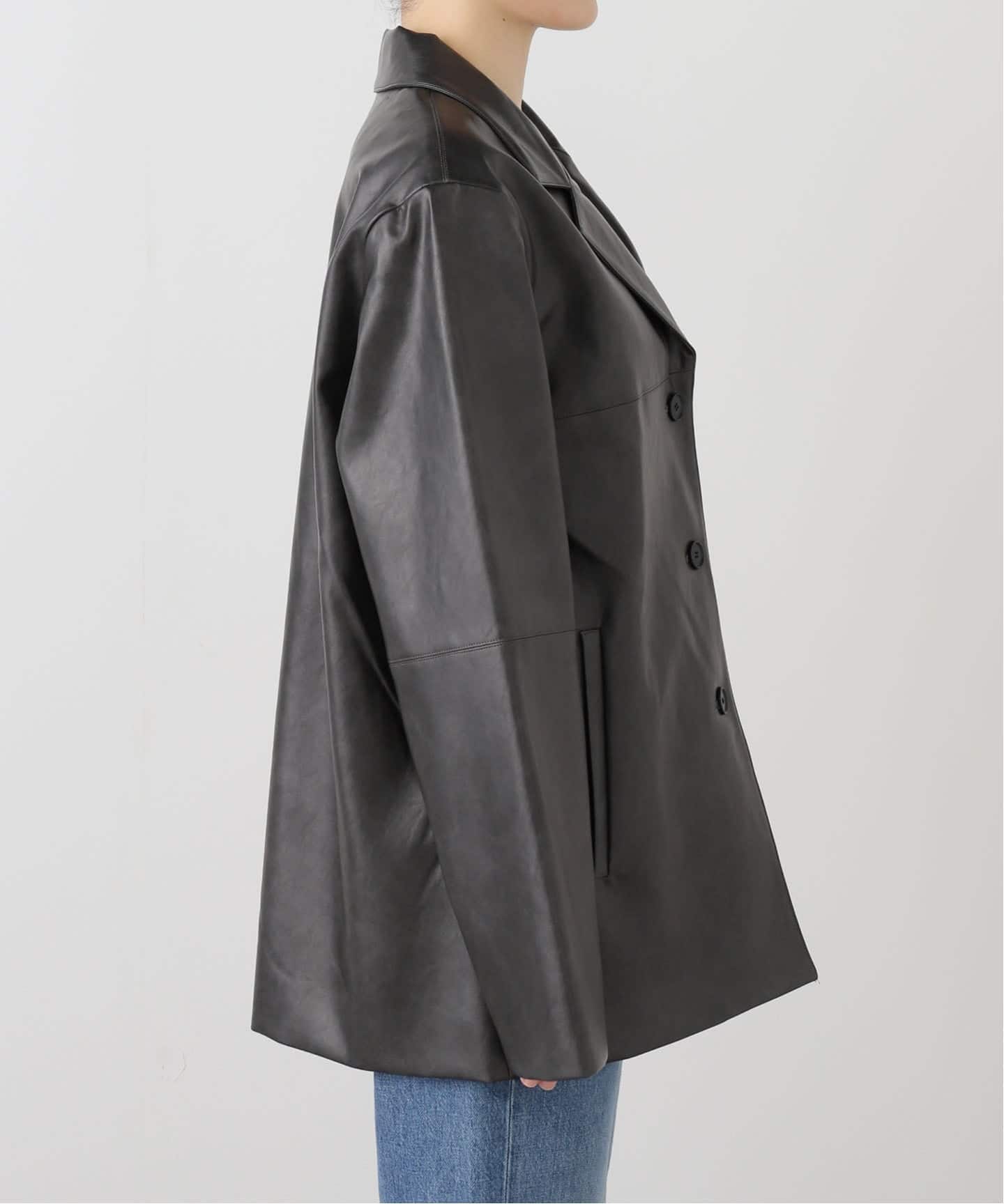 フェイクレザージャケット（その他ジャケット・スーツ）｜SLOBE IENA