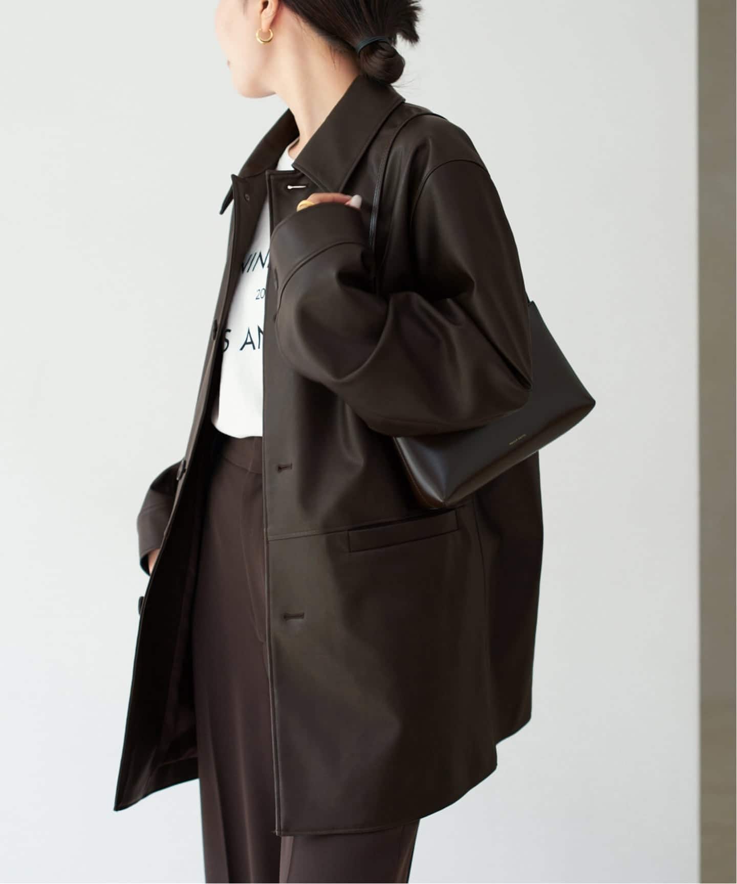 Leather Like Car コート（その他ブルゾン／アウター）｜Plage