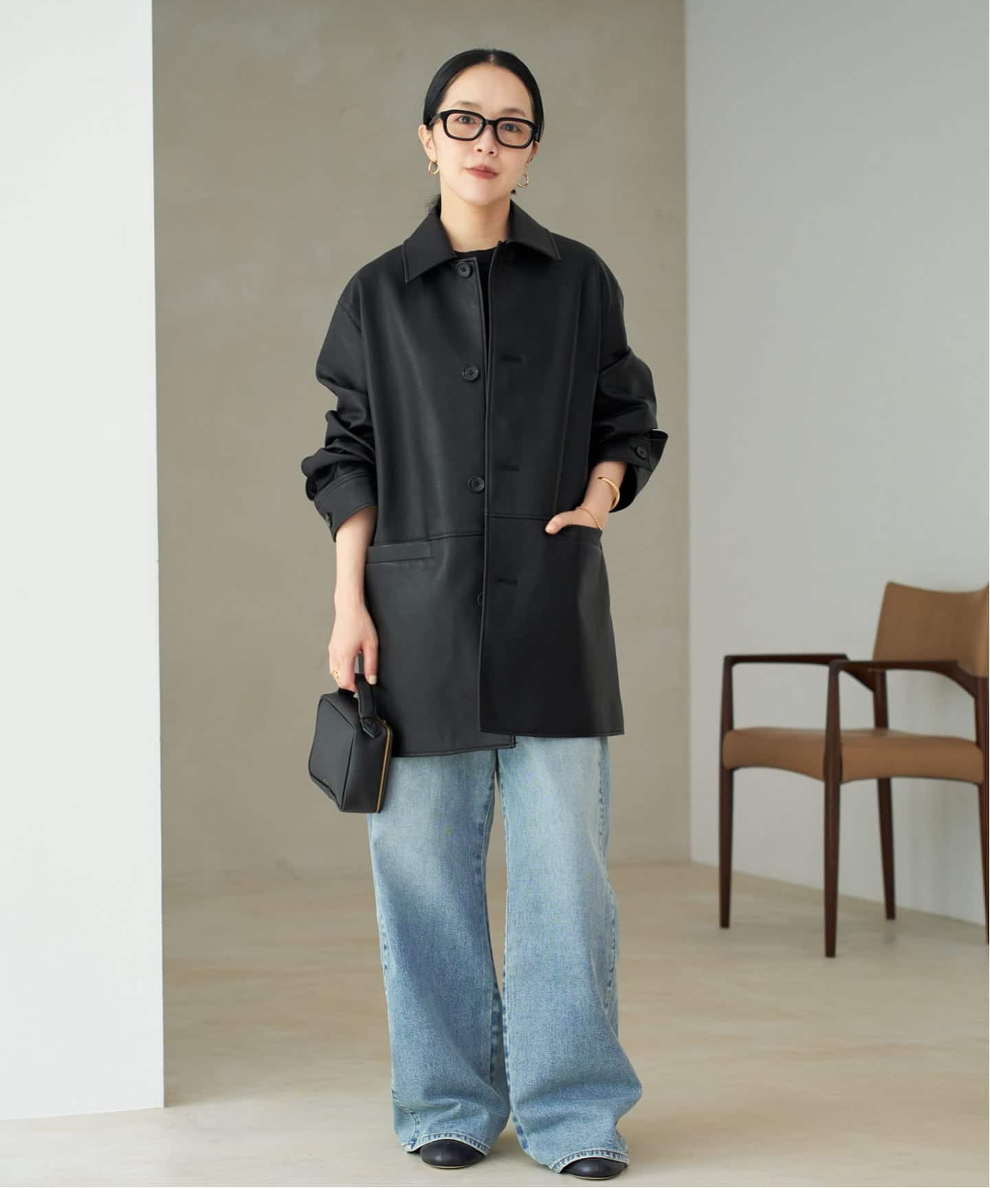 Leather Like Car コート（その他ブルゾン／アウター）｜Plage