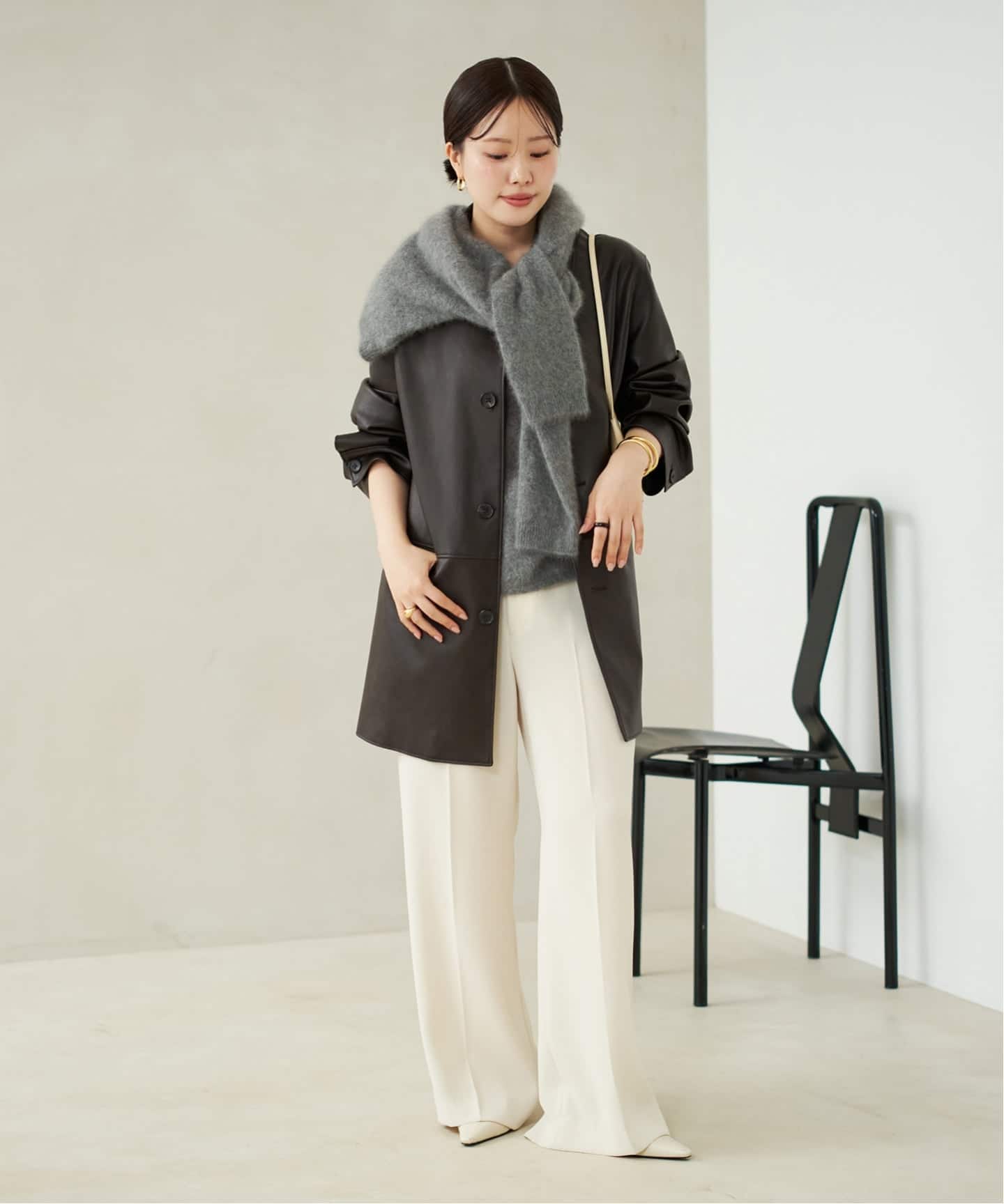 Leather Like Car コート（その他ブルゾン／アウター）｜Plage