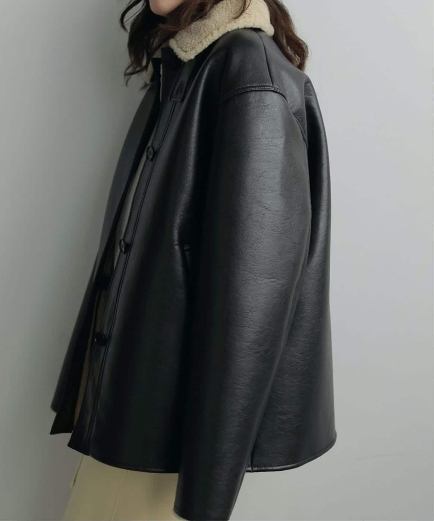 anuke Boa Flight Jacket（レザージャケット）｜BOICE FROM BAYCREW'S