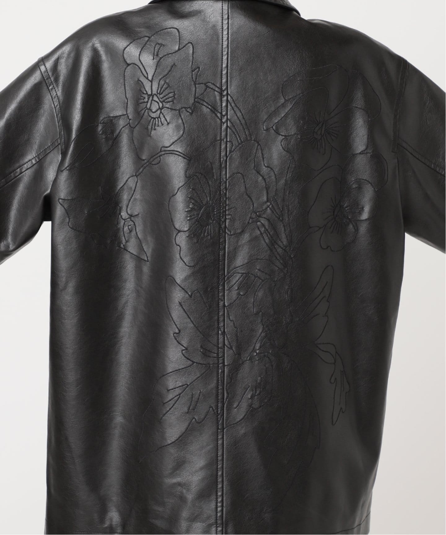 追加》【TOLIGHT×JOURNALSTANDARD】エンブロイダリー ブルゾン（レザー