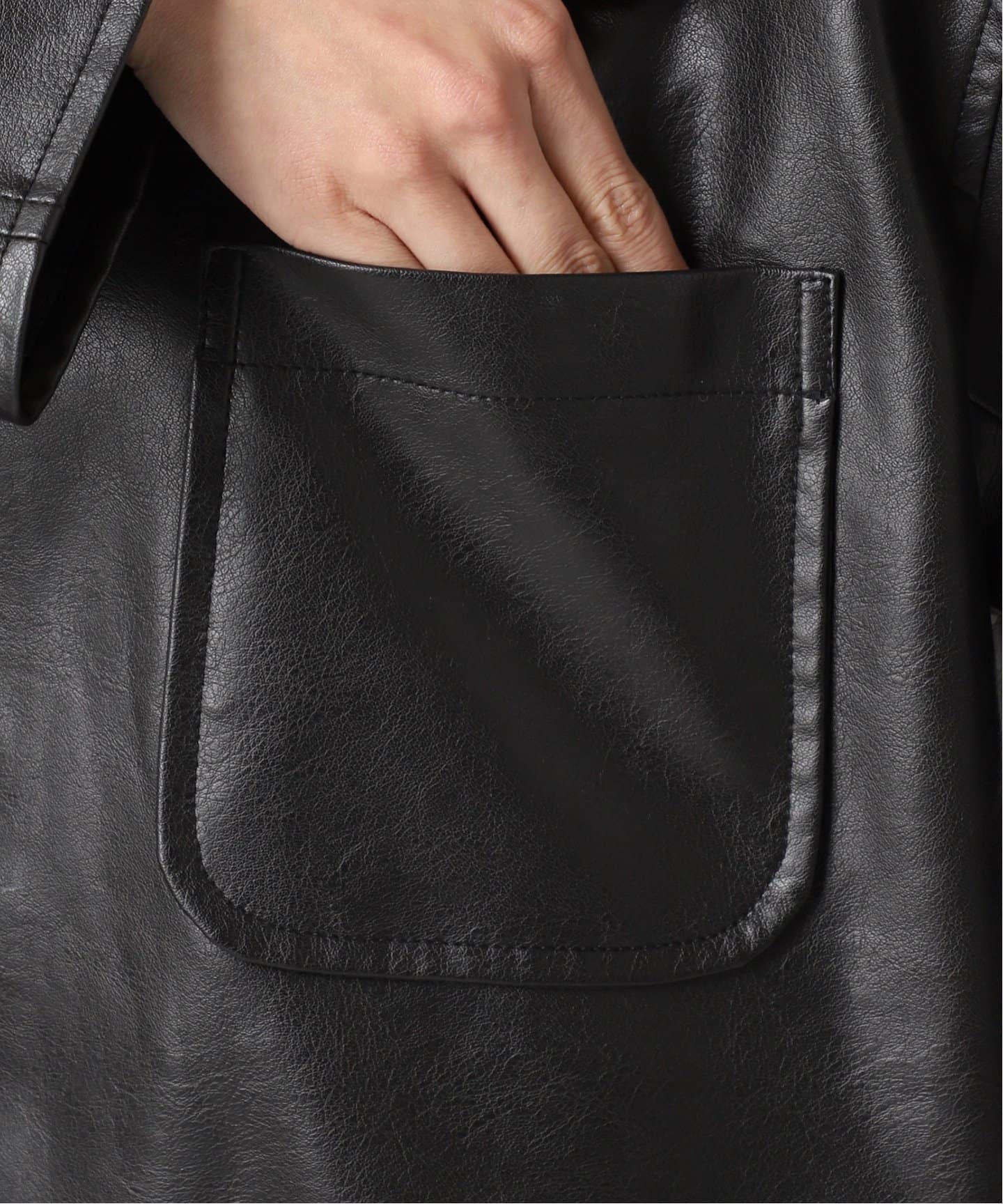 追加》【TOLIGHT×JOURNALSTANDARD】エンブロイダリー ブルゾン（レザー