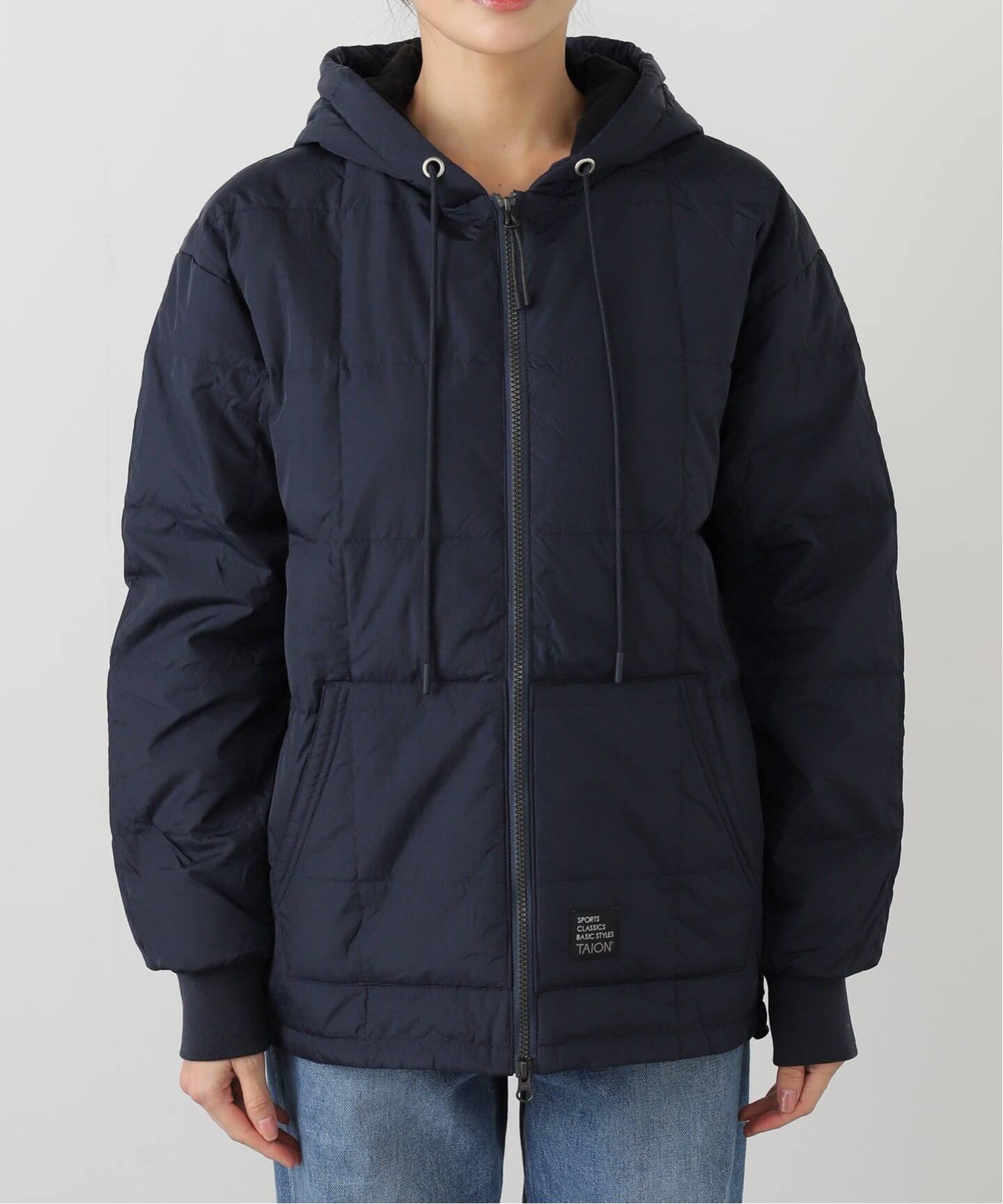 TAION SC FRONT ZIP DOWN HOODIE（ダウンジャケット）｜BOICE FROM