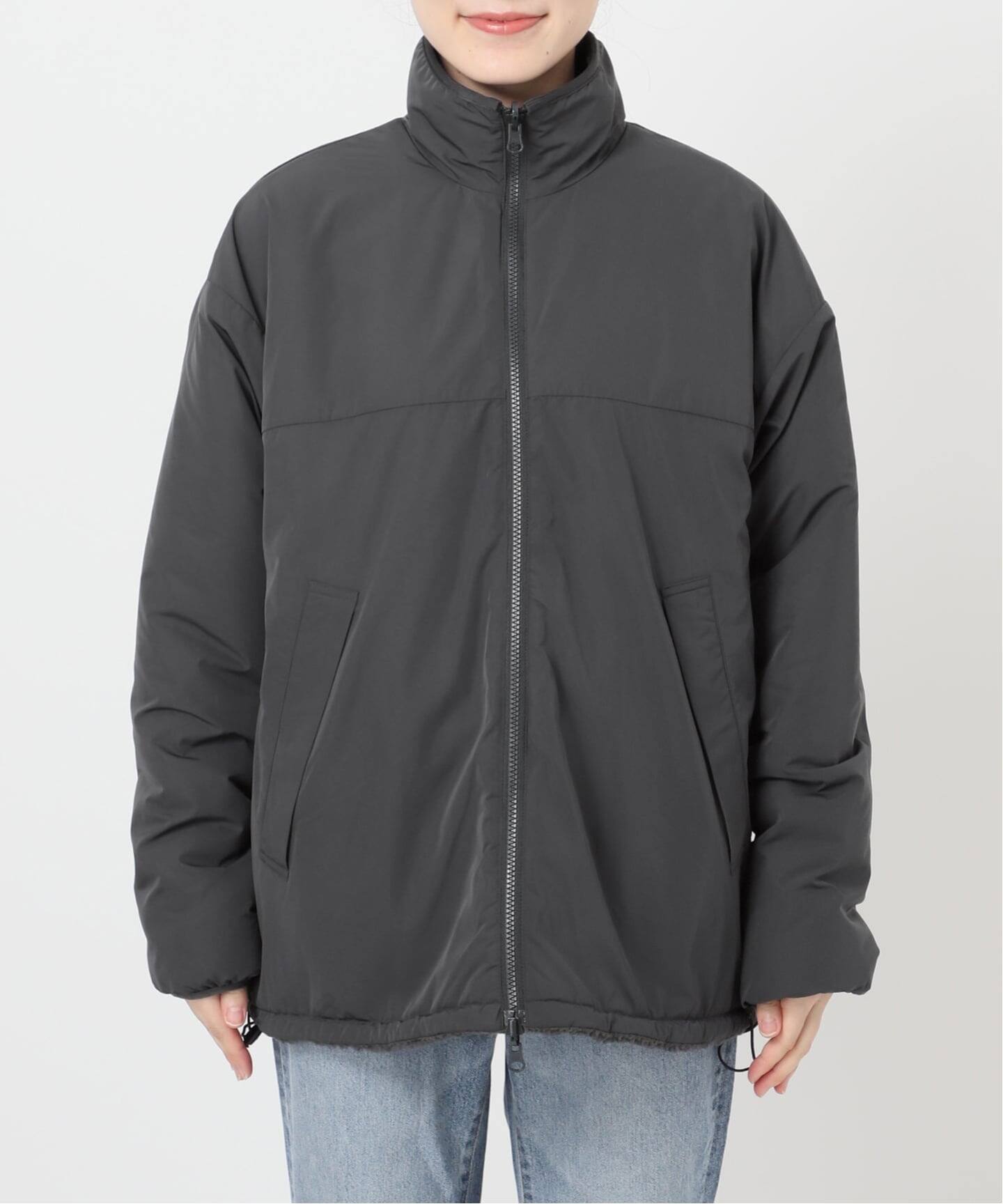 WEB限定カラー有り》リバーシブルボアブルゾン（ボア・フリース