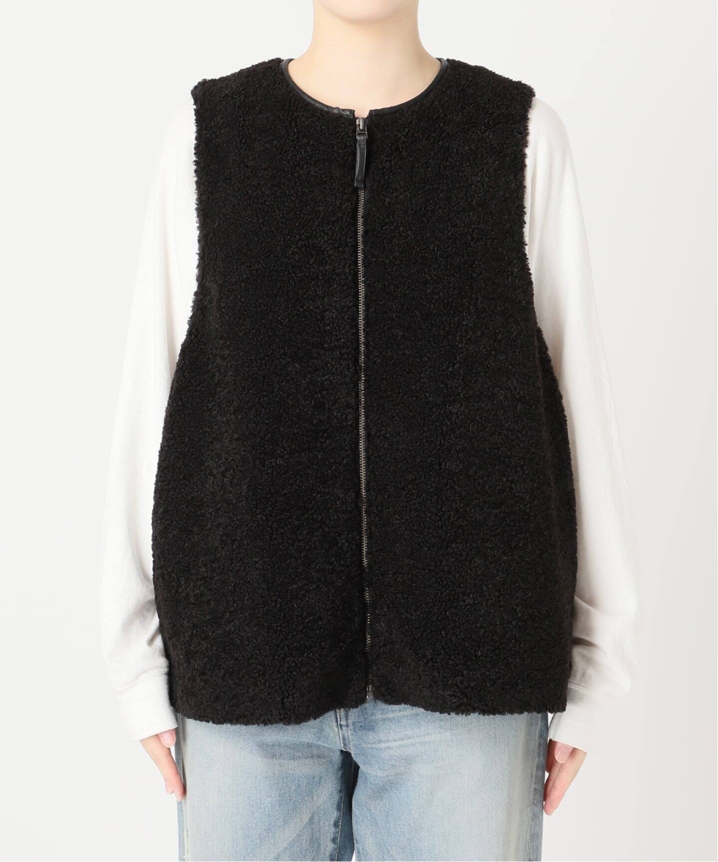 ≪追加 / 手洗い可能≫ボアベスト（ベスト）｜FRAMeWORK（フレーム