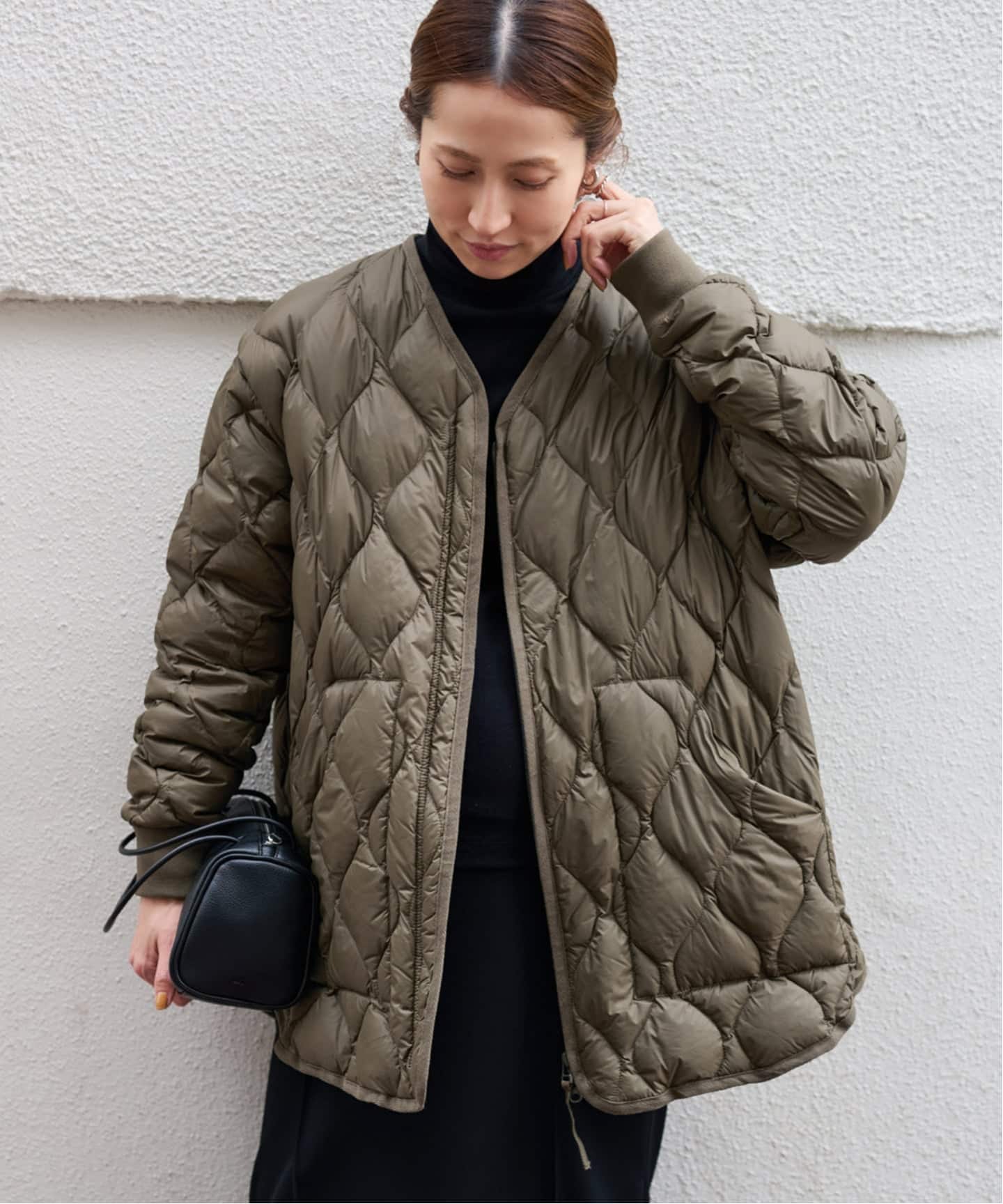 ≪WEB先行 / 追加≫TAION/タイオン 別注フードビブス付きブルゾン