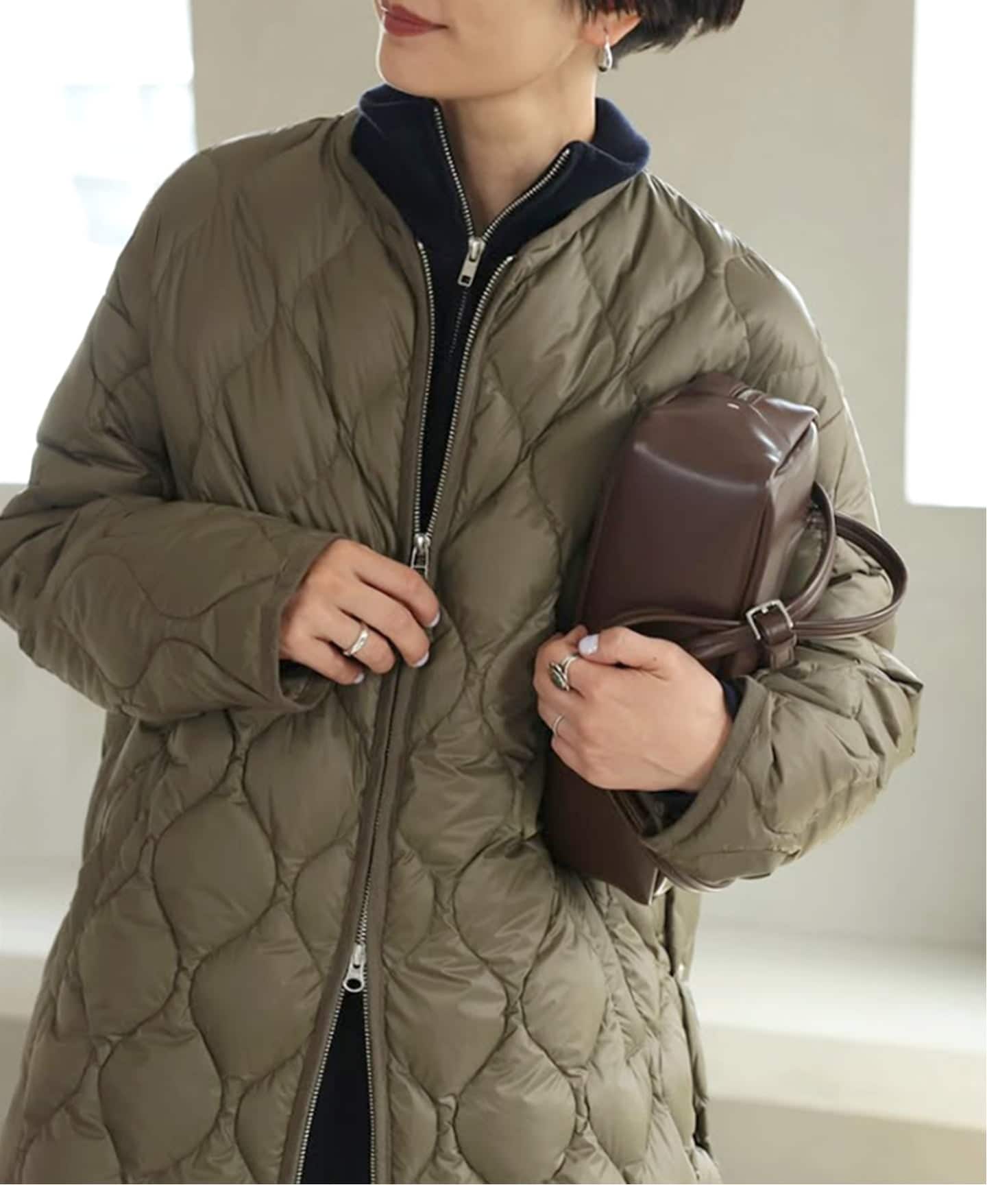 追加》別注【TAION / タイオン】*RELUME ミリタリーダウンジャケット