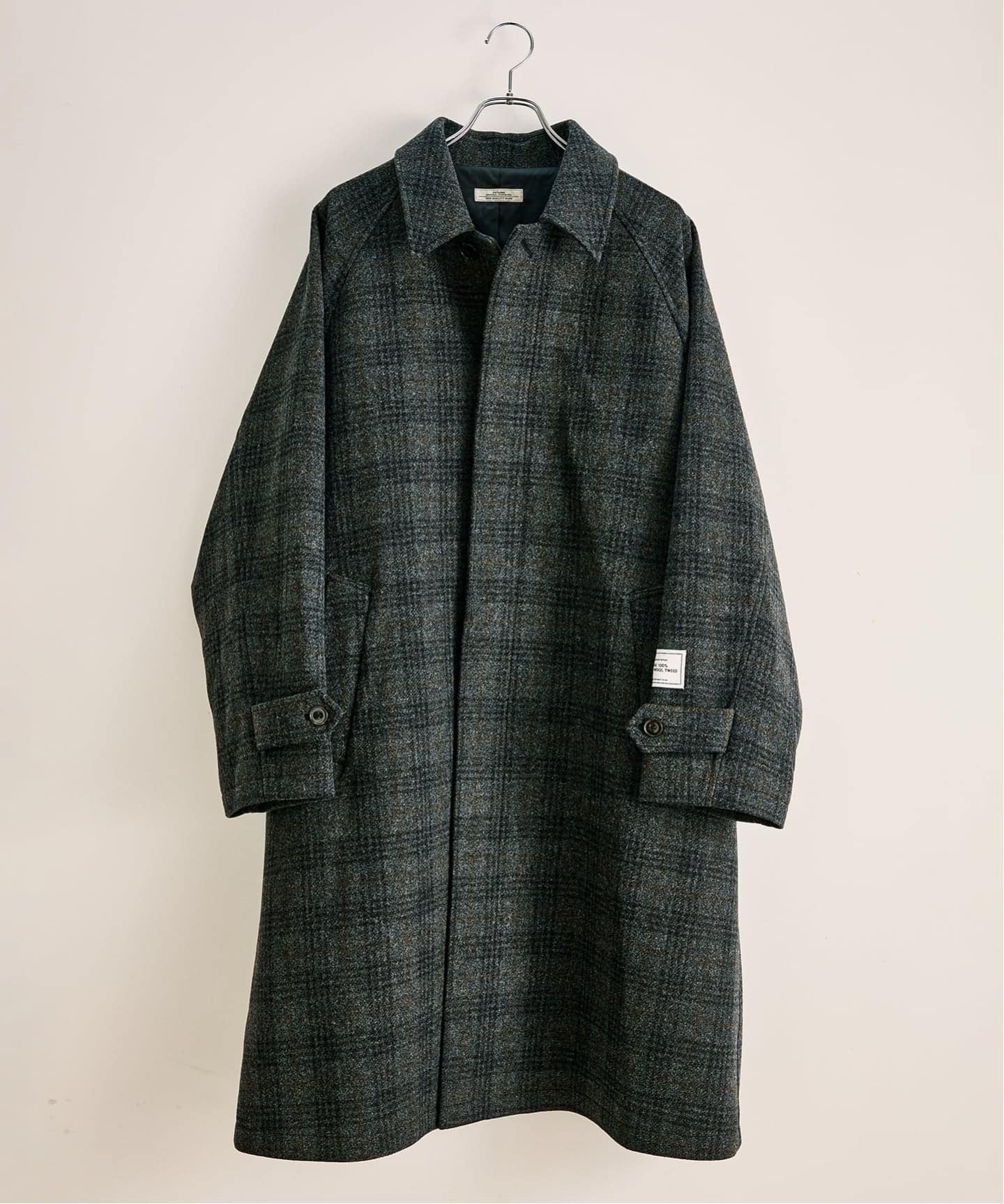 フレンチ メリノウール バルマカーン コート（ステンカラーコート