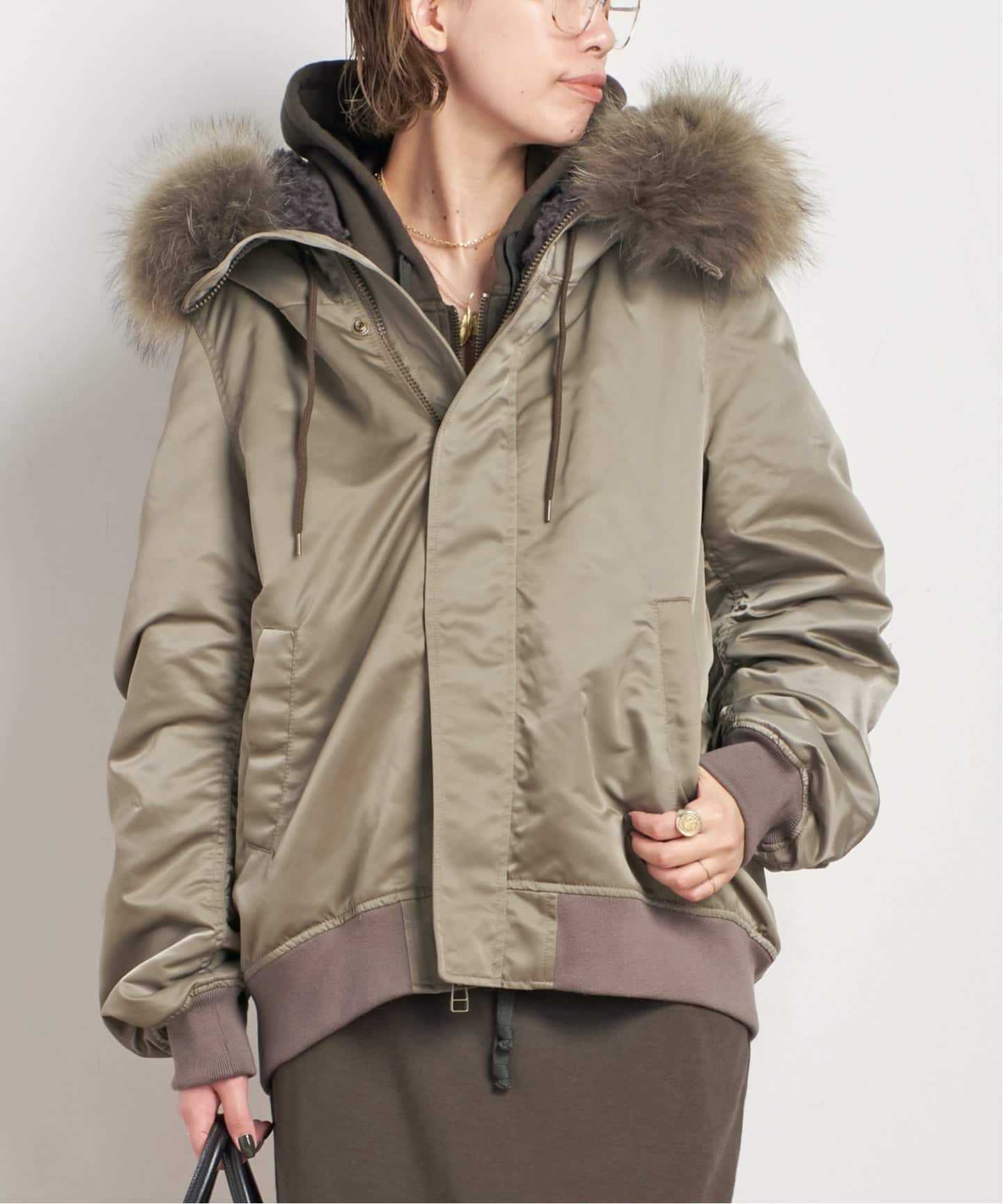 ボンバージャケット（その他ブルゾン／アウター）｜AP STUDIO