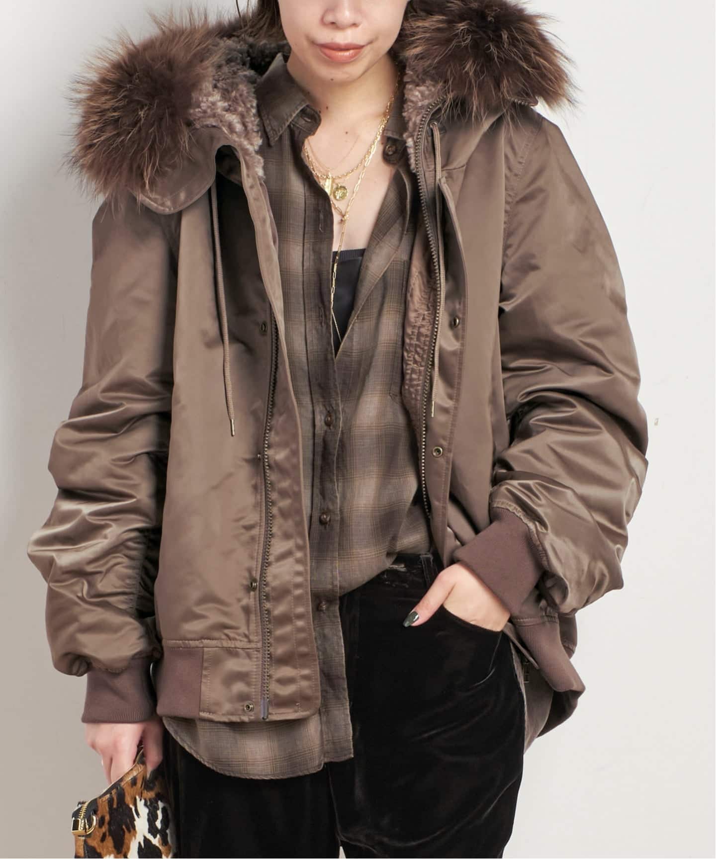 ボンバージャケット（その他ブルゾン／アウター）｜AP STUDIO