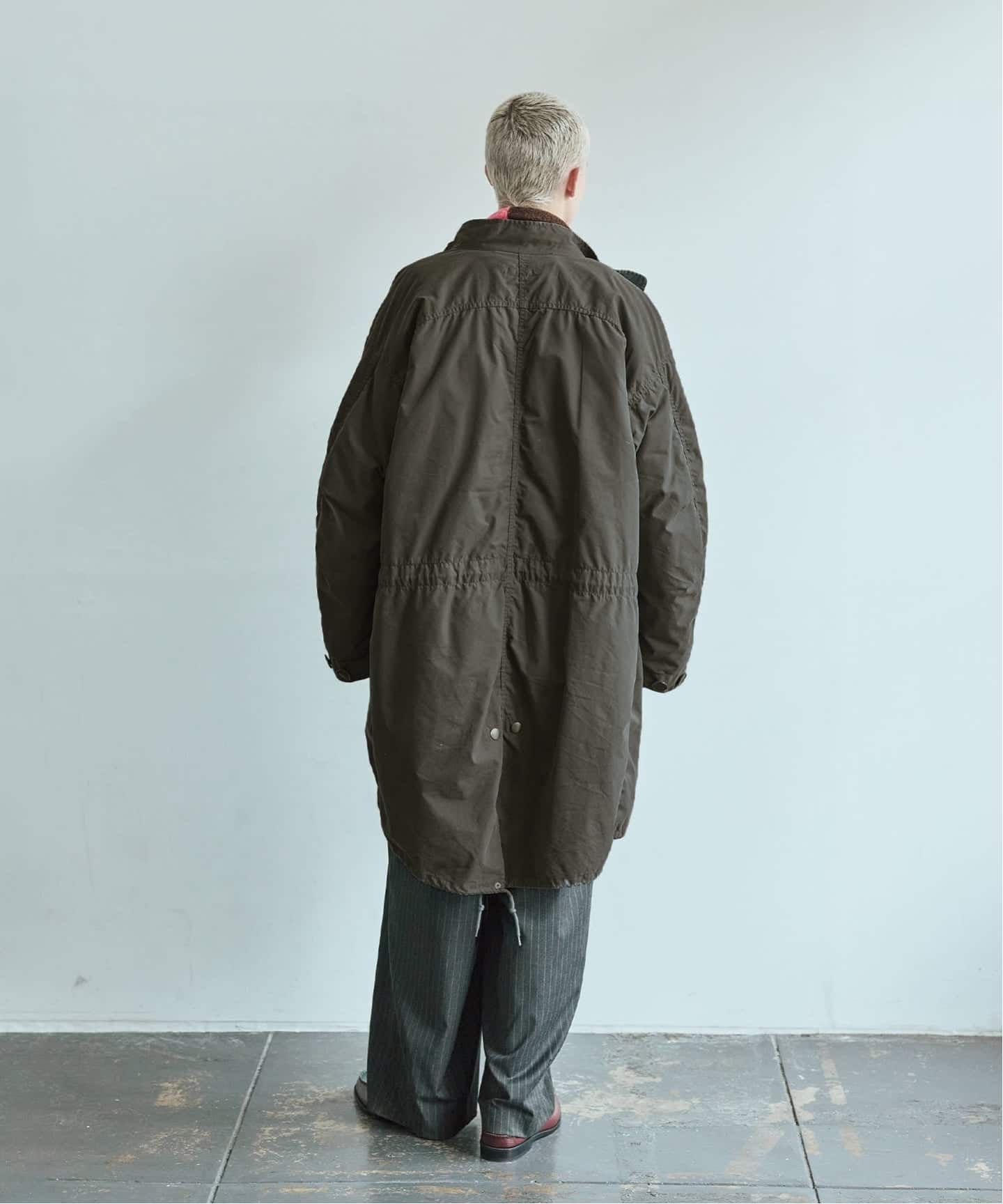 M65 フィッシュテールパーカー ガーメント ダイ / ライナー付き