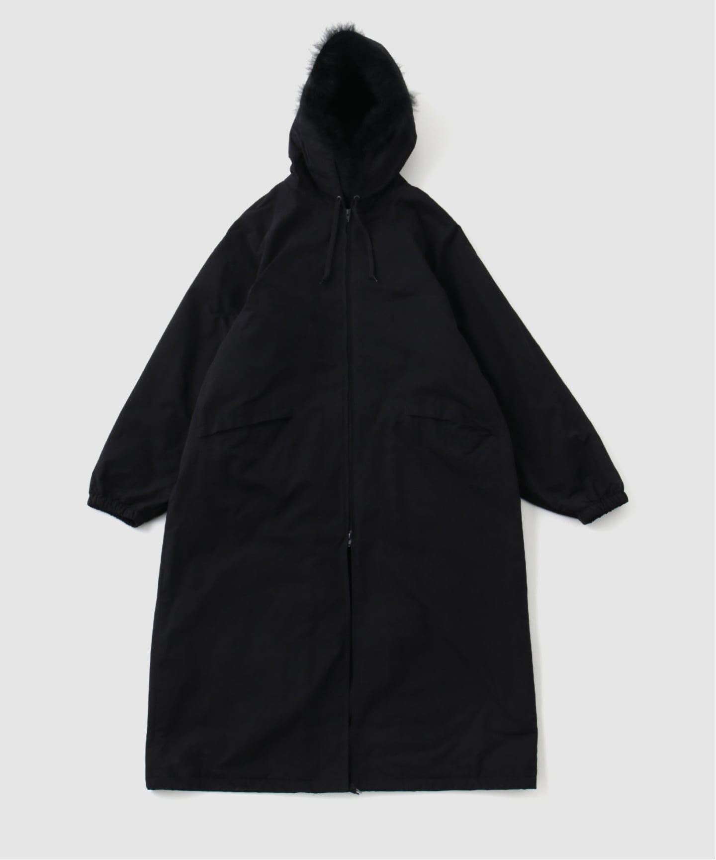 COMOLI /コモリ】フーデッド ロングコート（その他ブルゾン／アウター