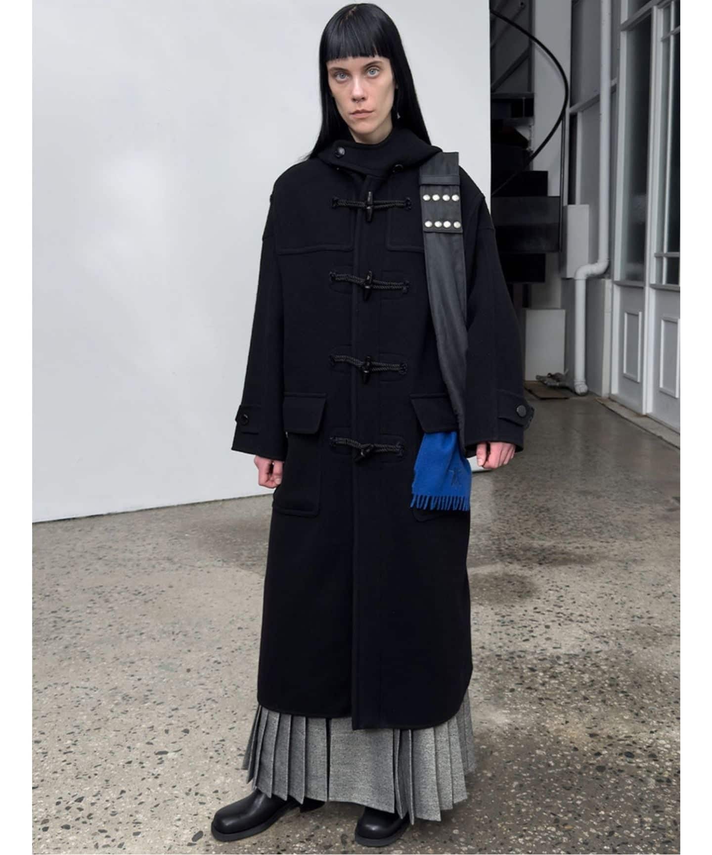 Geek Office / ギークオフィス】OPEN YY / Woven HOODED DUFFLE COAT