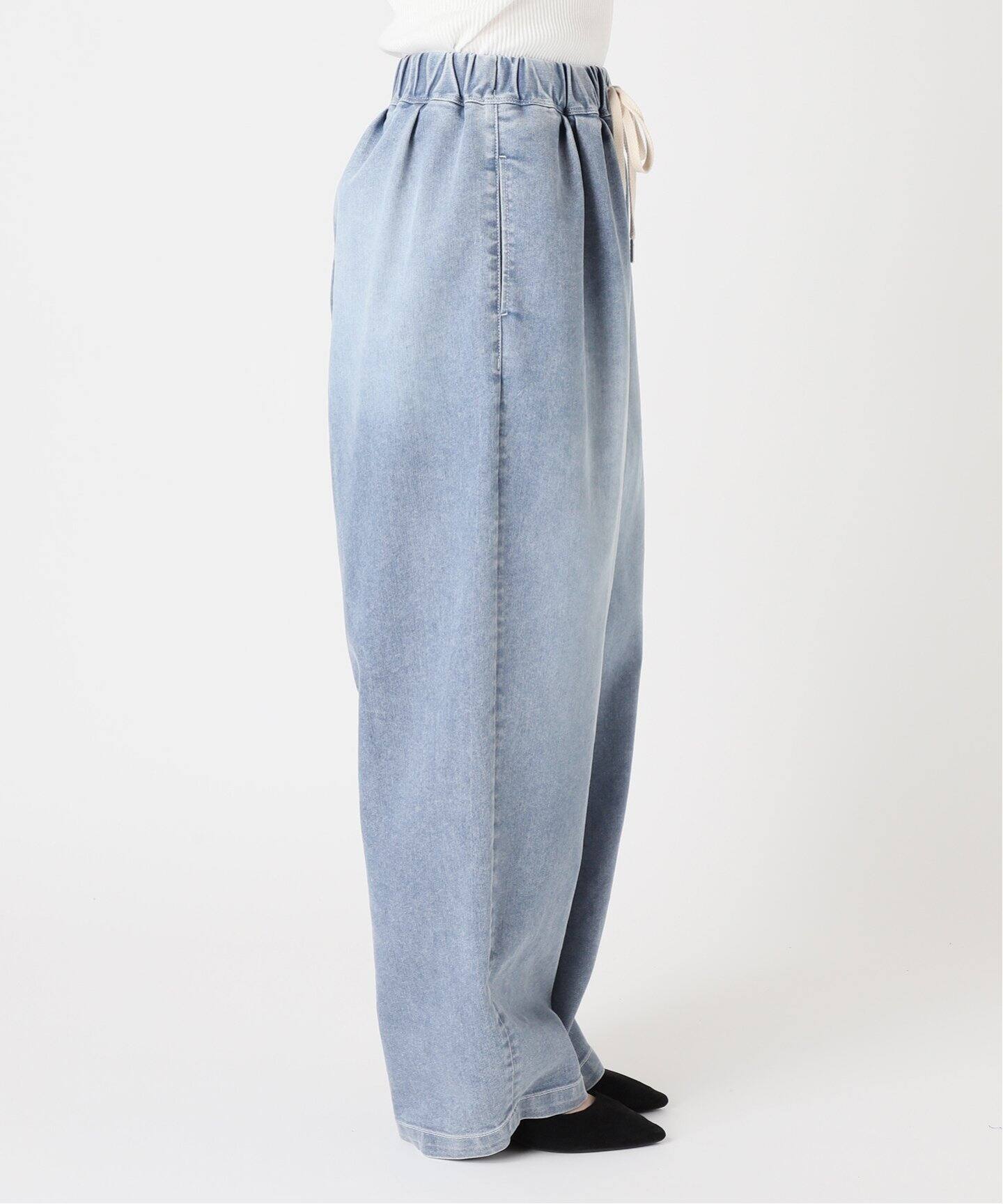 接触冷感】アイシーリラックスデニム（デニムパンツ・ジーンズ